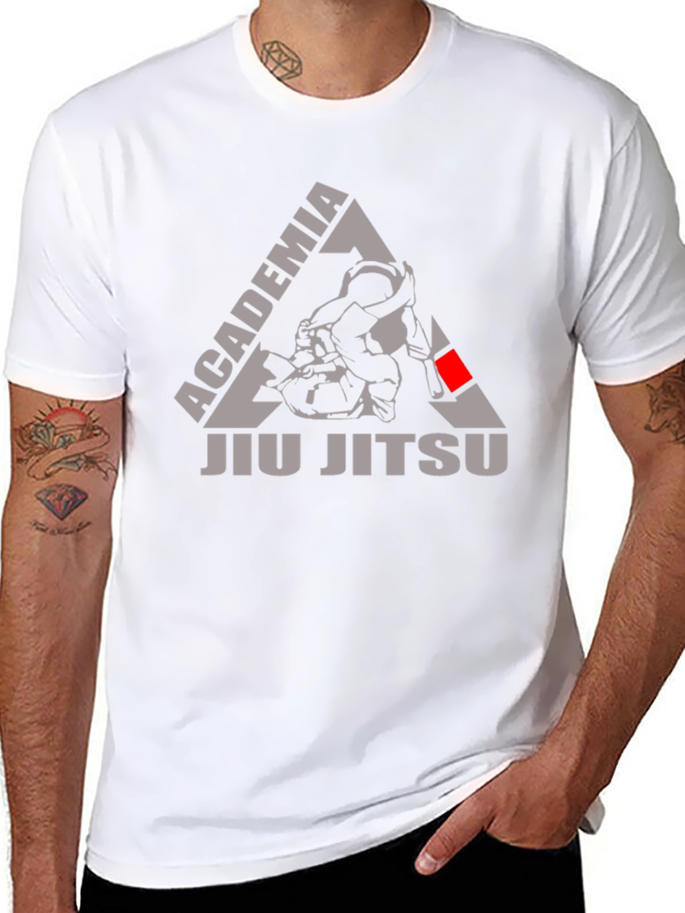 Academia Jiu Jitsu Graphic T-Shirt