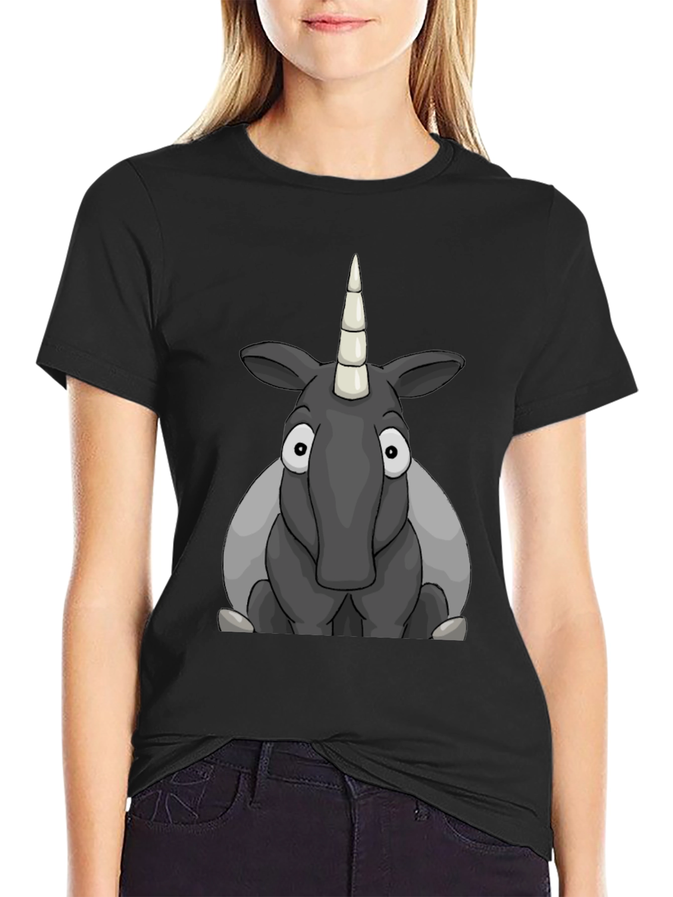 Unicorn Narwhal T-Shirt - Funny Cartoon Animal Tee