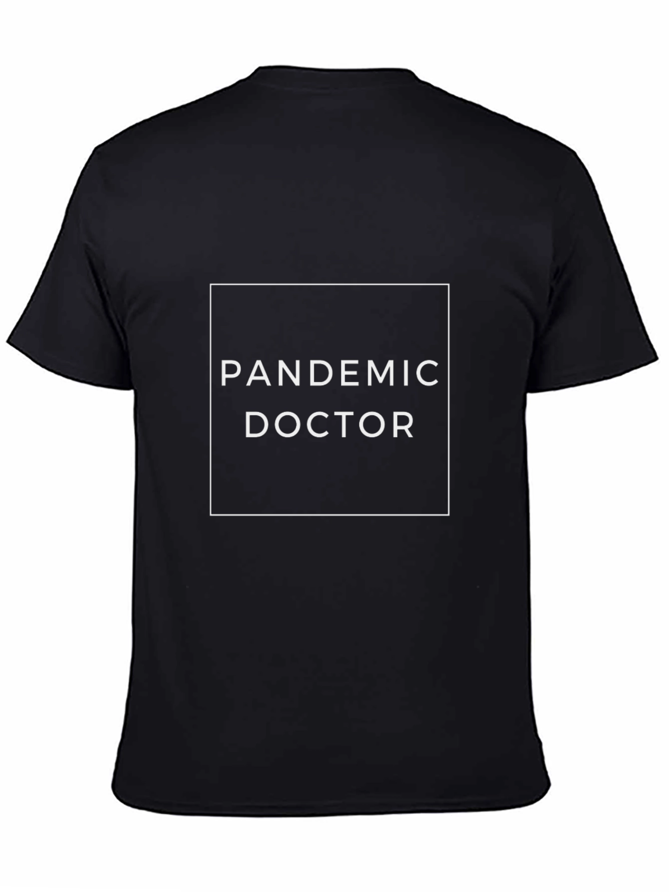 Pandemic Doctor Graphic Tee - Black