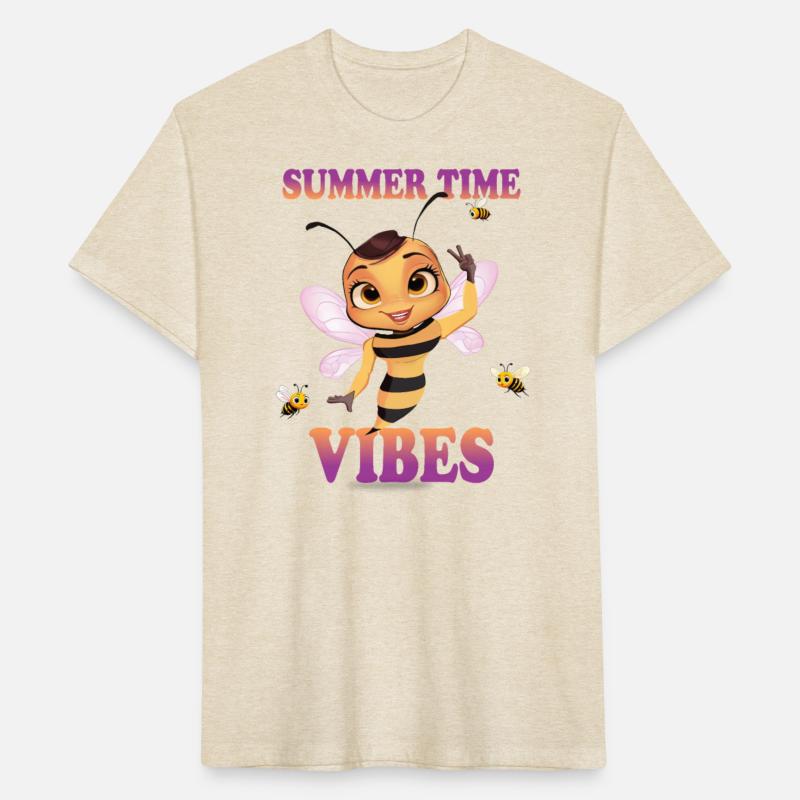 Kim Bee (Summer Time Vibes) in orange and purple