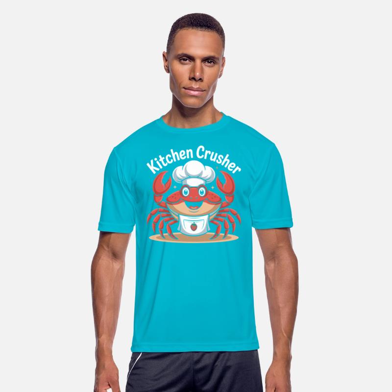 Kitchen Crusher Chef Job Crab Design Culinary Fun
