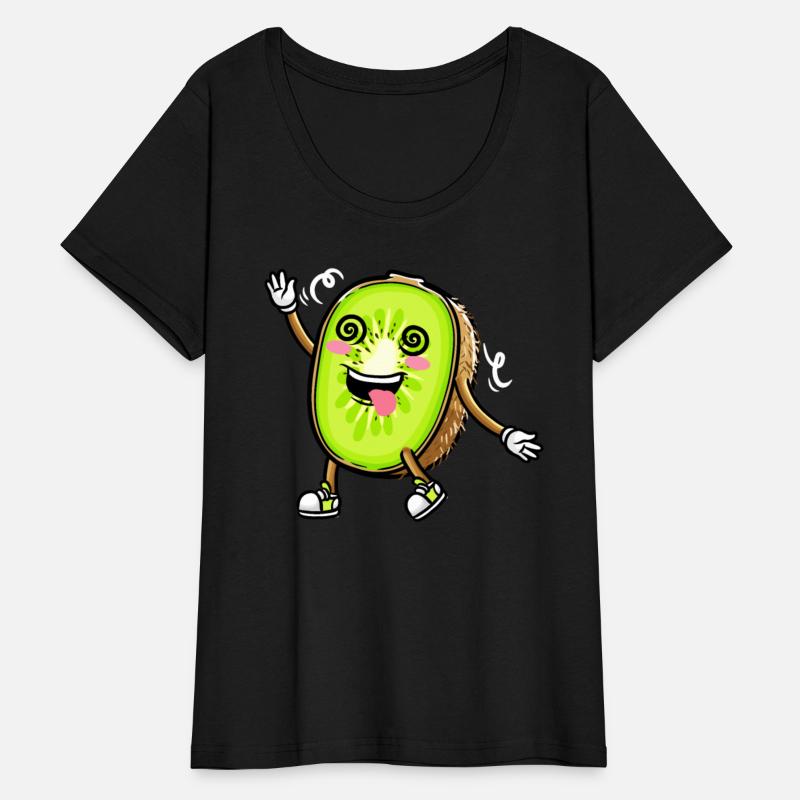 Kiwi Fruit Kawaii Emoticon