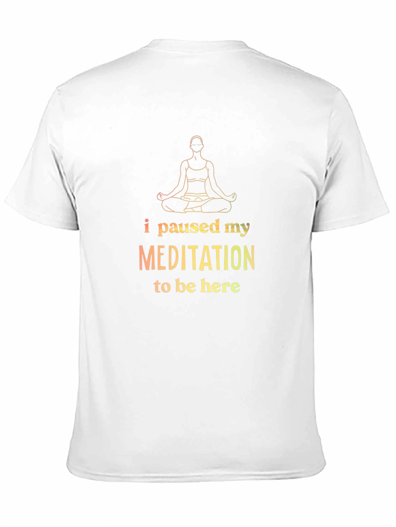 Meditation Break T-Shirt: Zen Style Black Tee