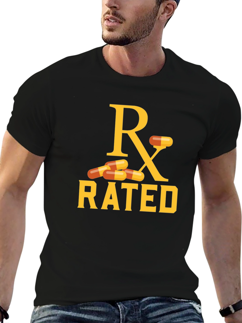 Rx Rated T-Shirt - Pharmacy Pun Apparel