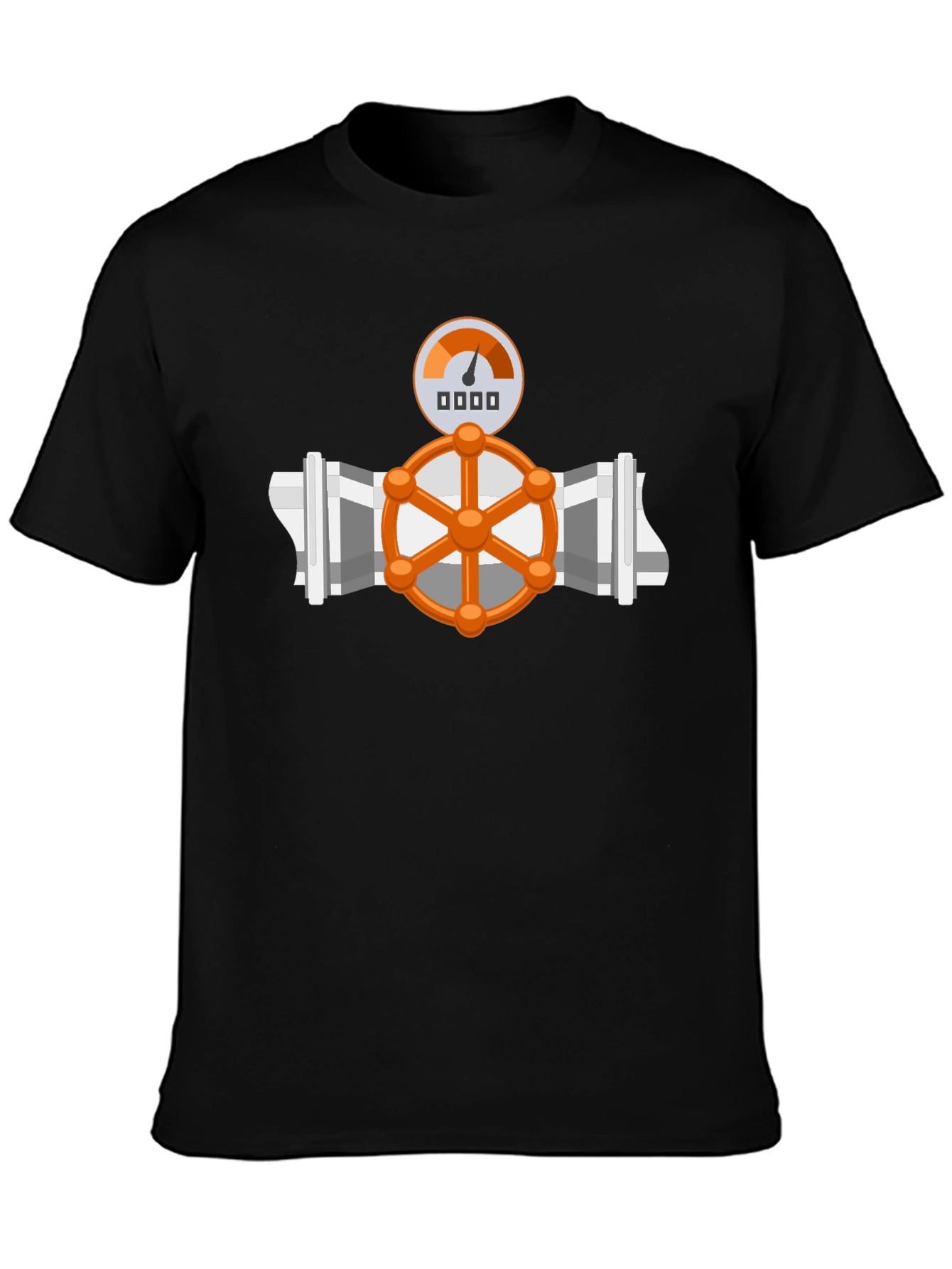 Plumbing Valve Graphic T-Shirt