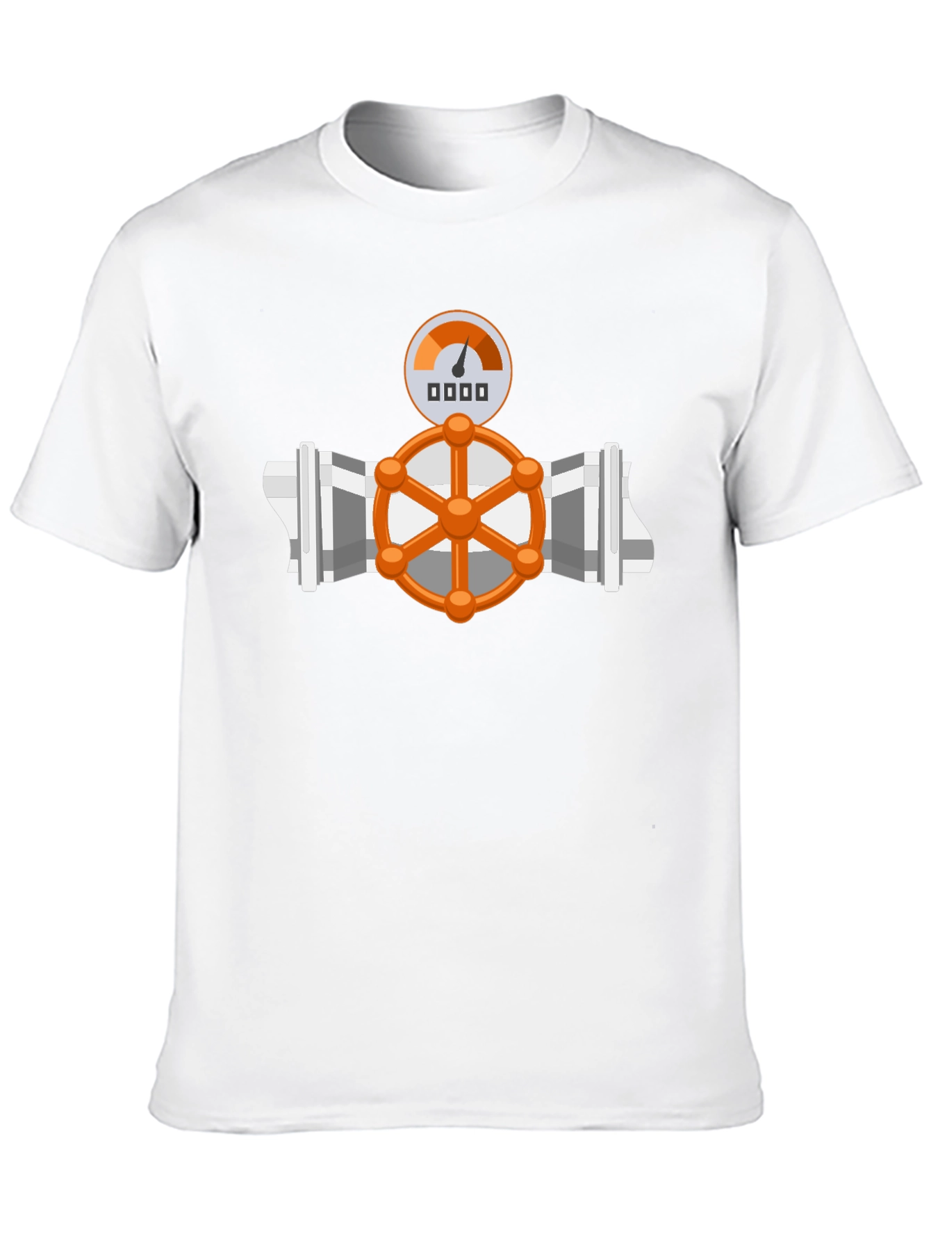 Plumbing Valve Graphic T-Shirt