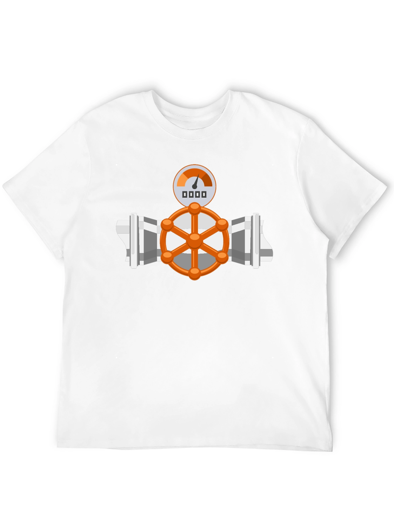 Plumbing Valve Graphic T-Shirt