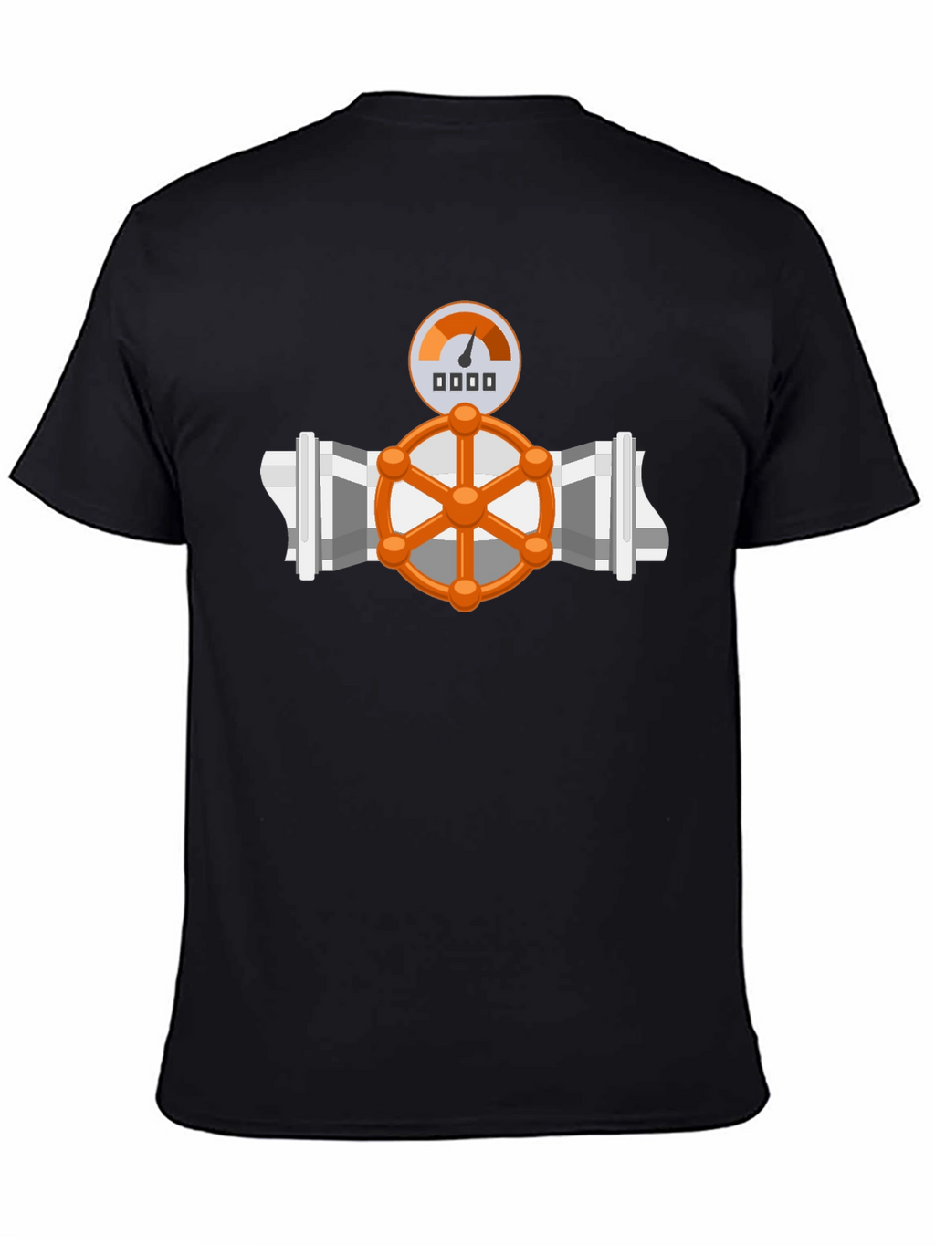 Plumbing Valve Graphic T-Shirt