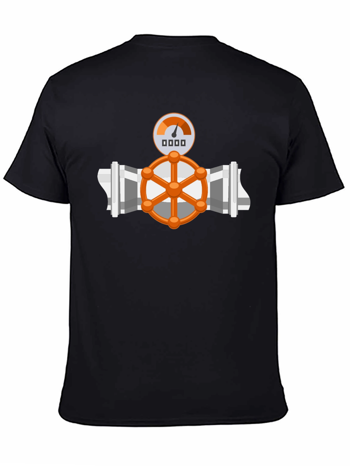 Plumbing Valve Graphic T-Shirt