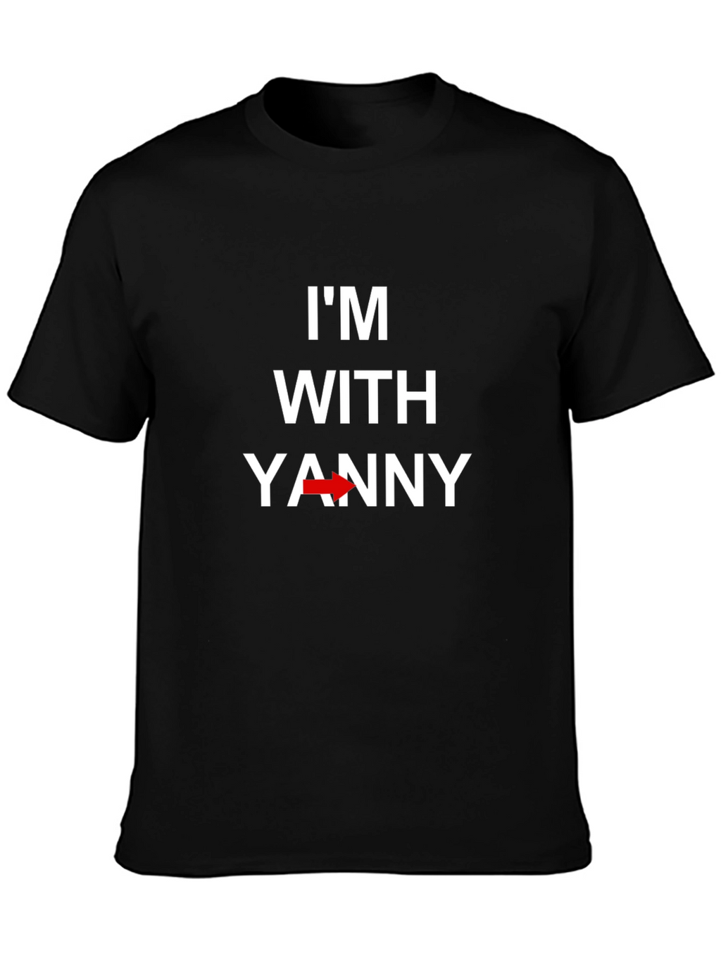 Im With Yanny T-Shirt - Funny Optical Illusion Tee