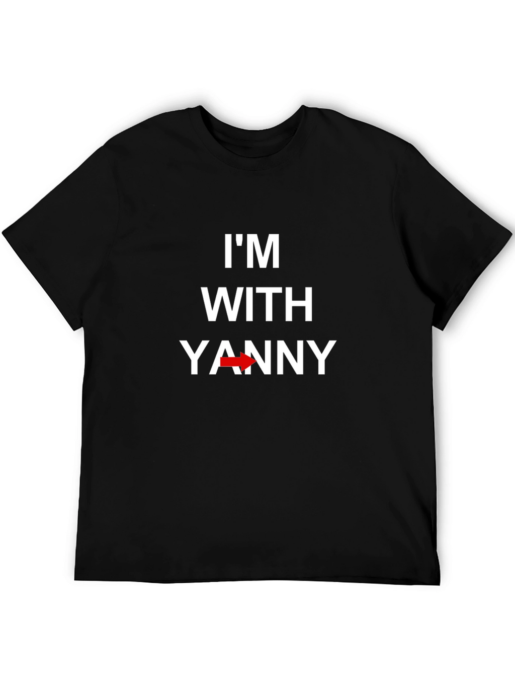 Im With Yanny T-Shirt - Funny Optical Illusion Tee