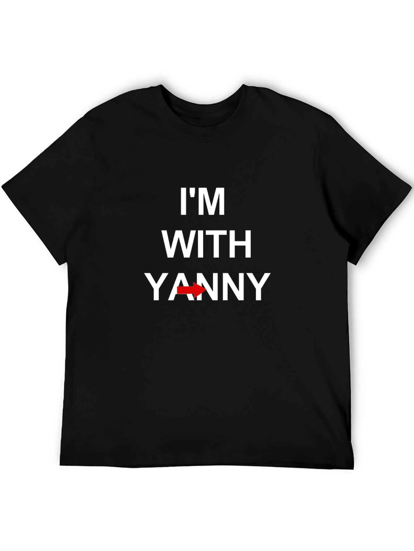Im With Yanny T-Shirt - Funny Optical Illusion Tee