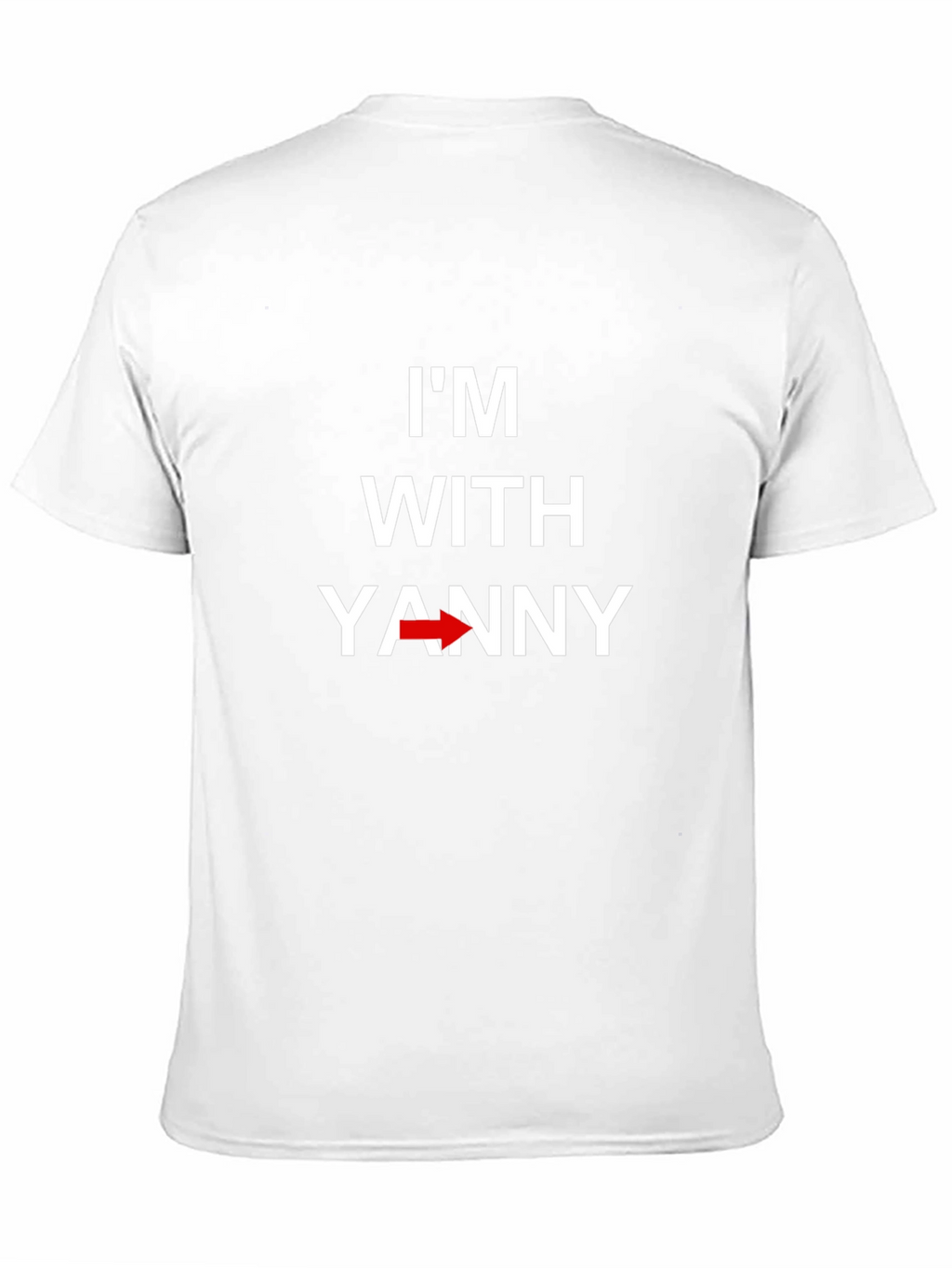 Im With Yanny T-Shirt - Funny Optical Illusion Tee