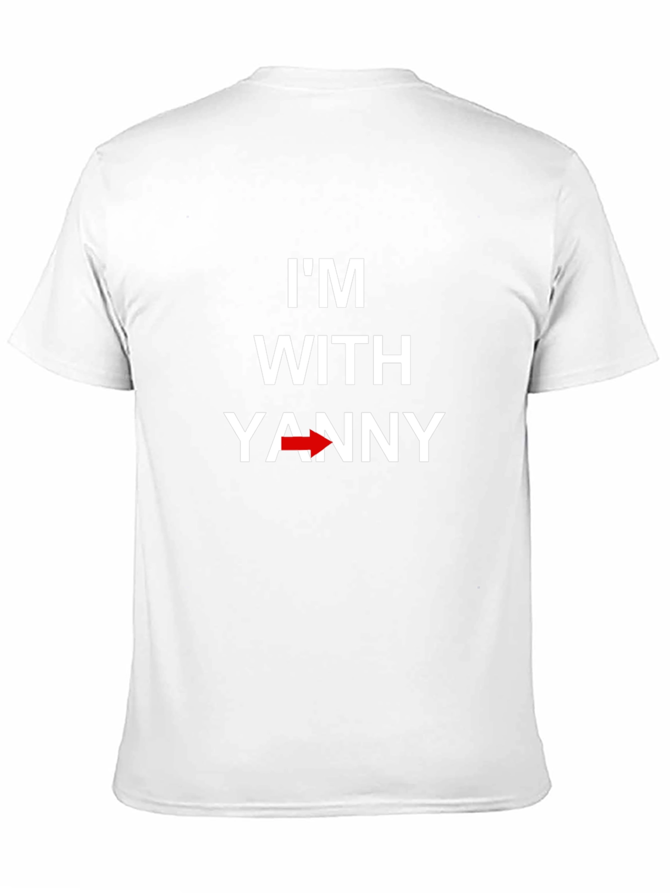 Im With Yanny T-Shirt - Funny Optical Illusion Tee