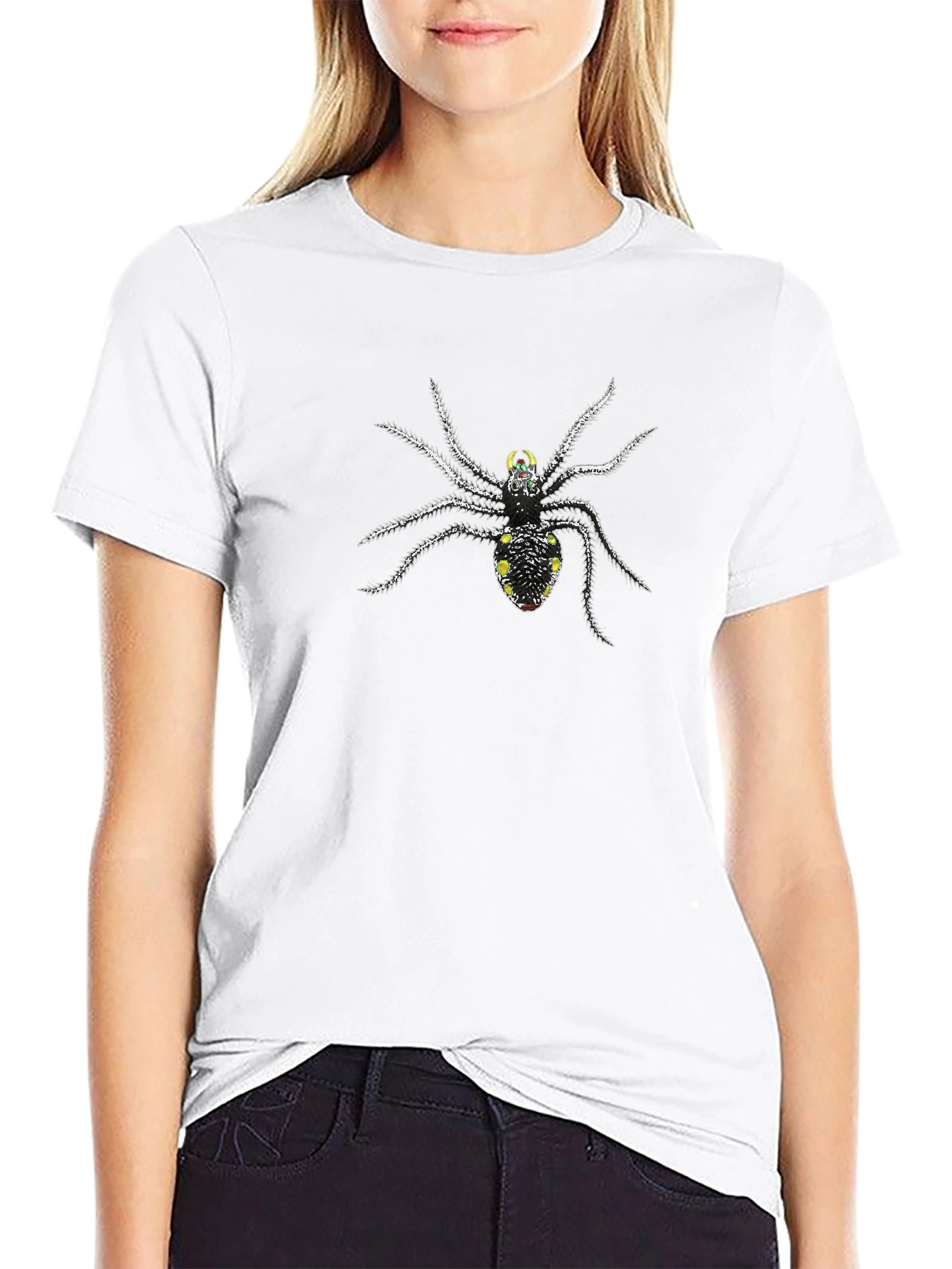 Spider Graphic Black T-Shirt