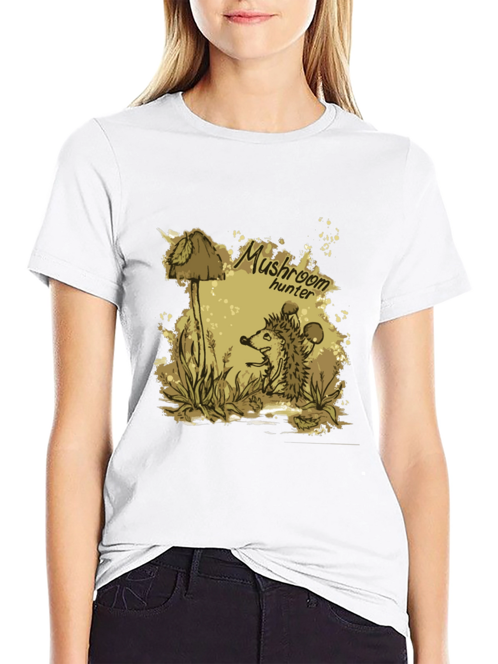 Mushroom Hunter T-Shirt - Unique Graphic Tee