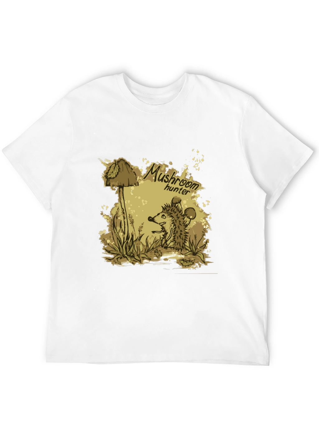 Mushroom Hunter T-Shirt - Unique Graphic Tee