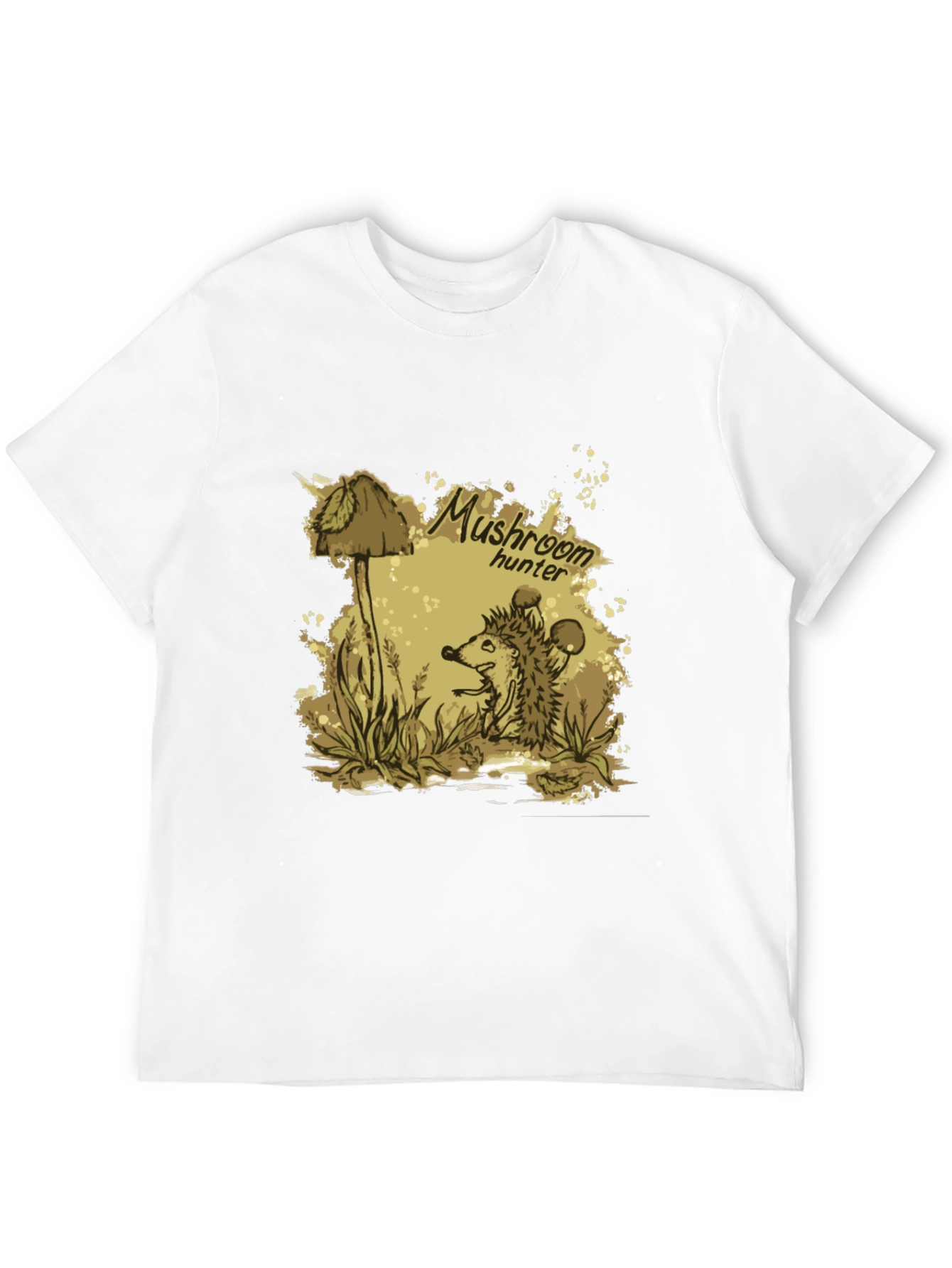 Mushroom Hunter T-Shirt - Unique Graphic Tee