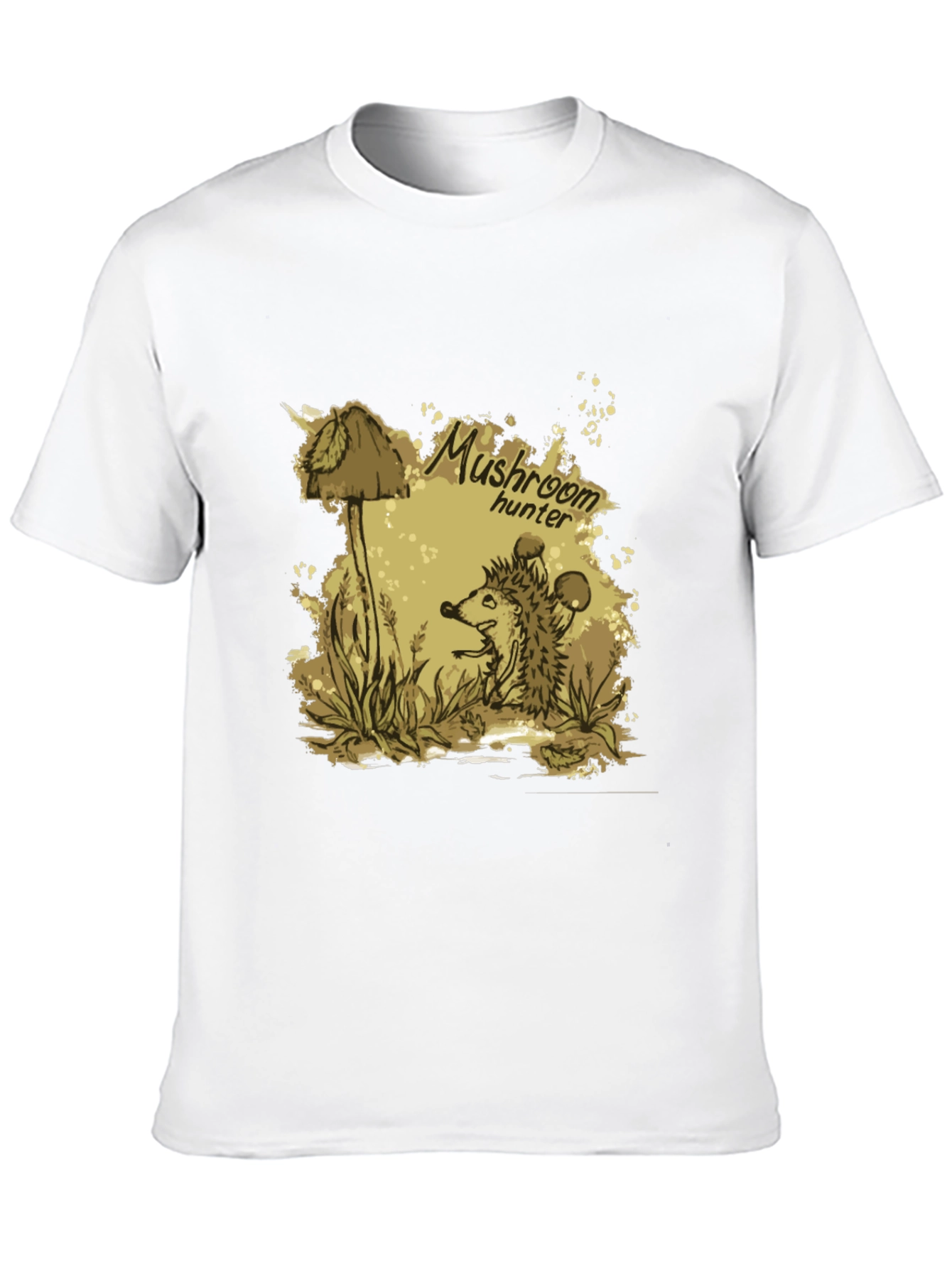 Mushroom Hunter T-Shirt - Unique Graphic Tee