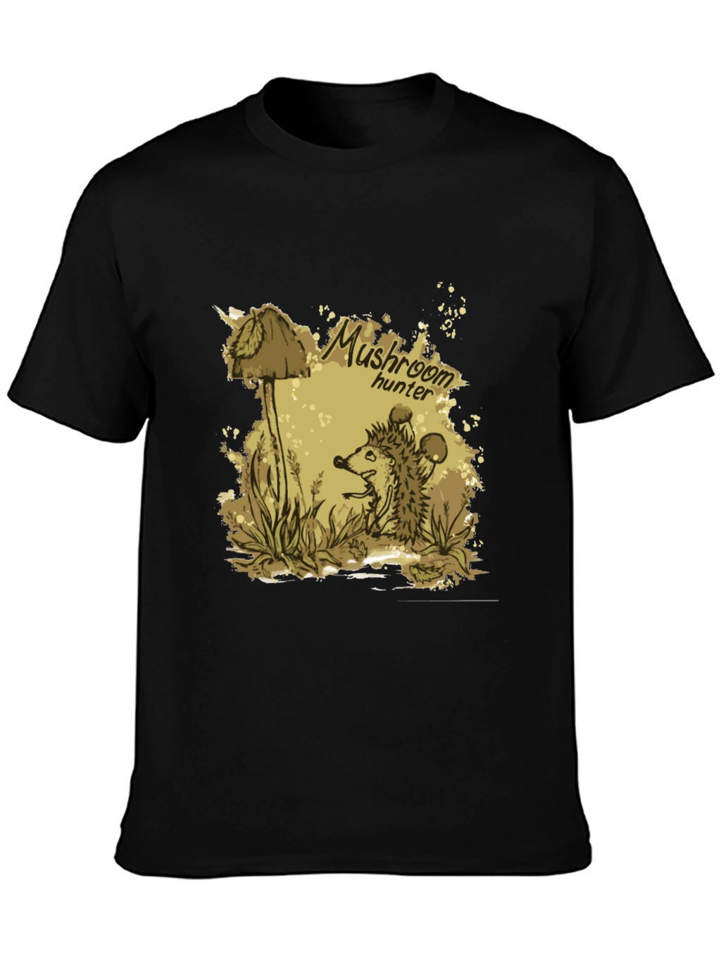 Mushroom Hunter T-Shirt - Unique Graphic Tee