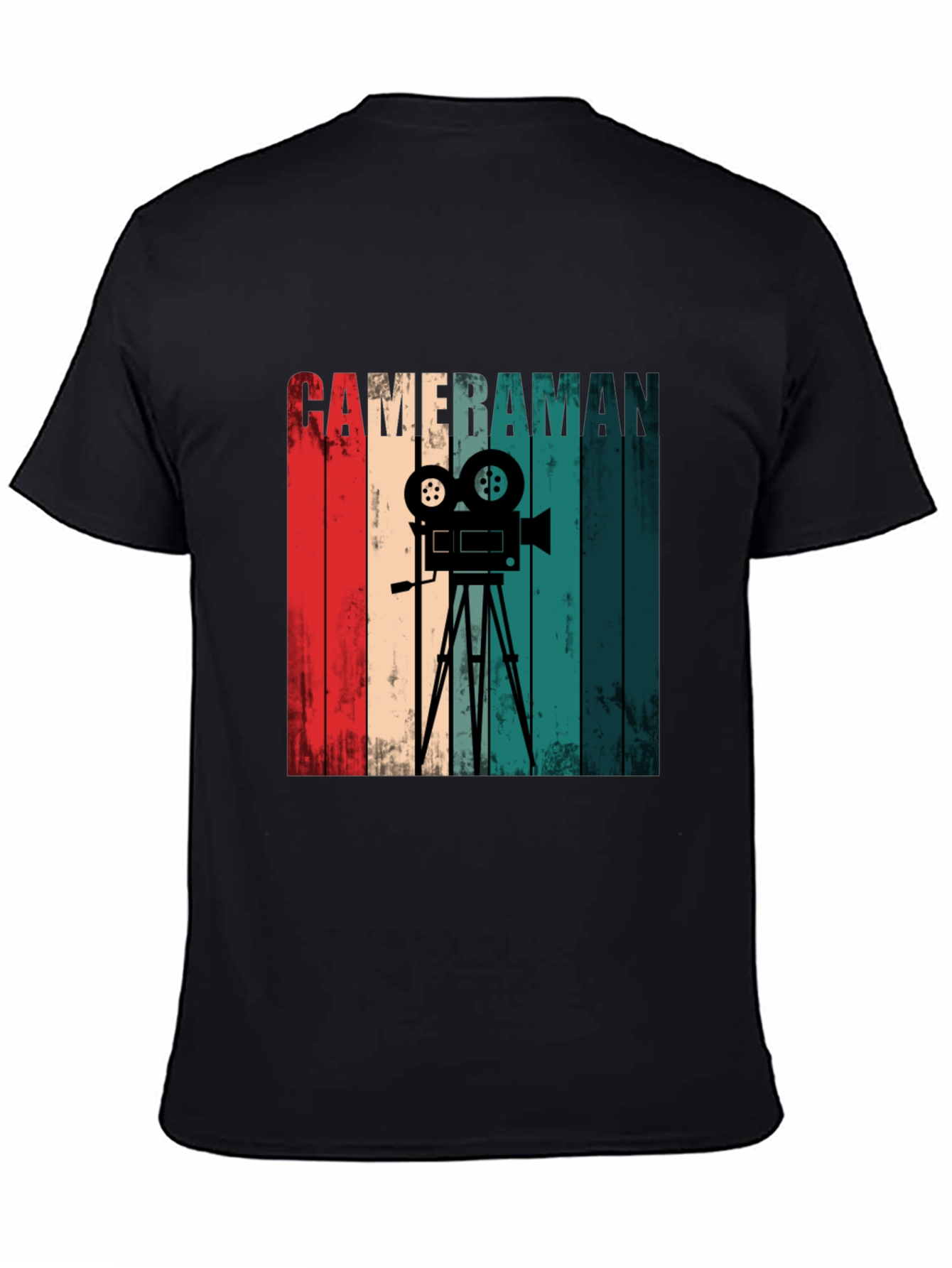 Retro Cameraman Graphic Tee