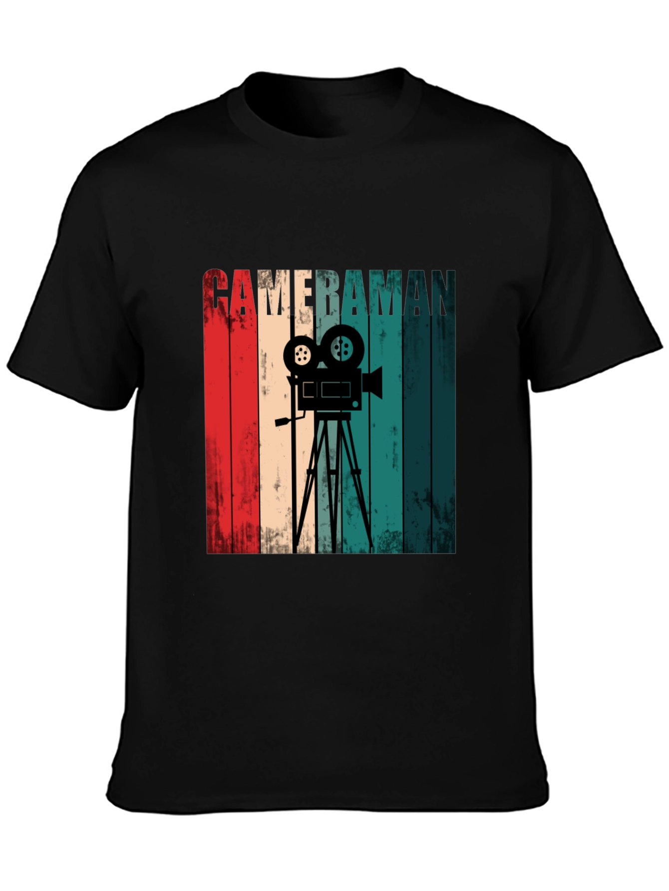 Retro Cameraman Graphic Tee