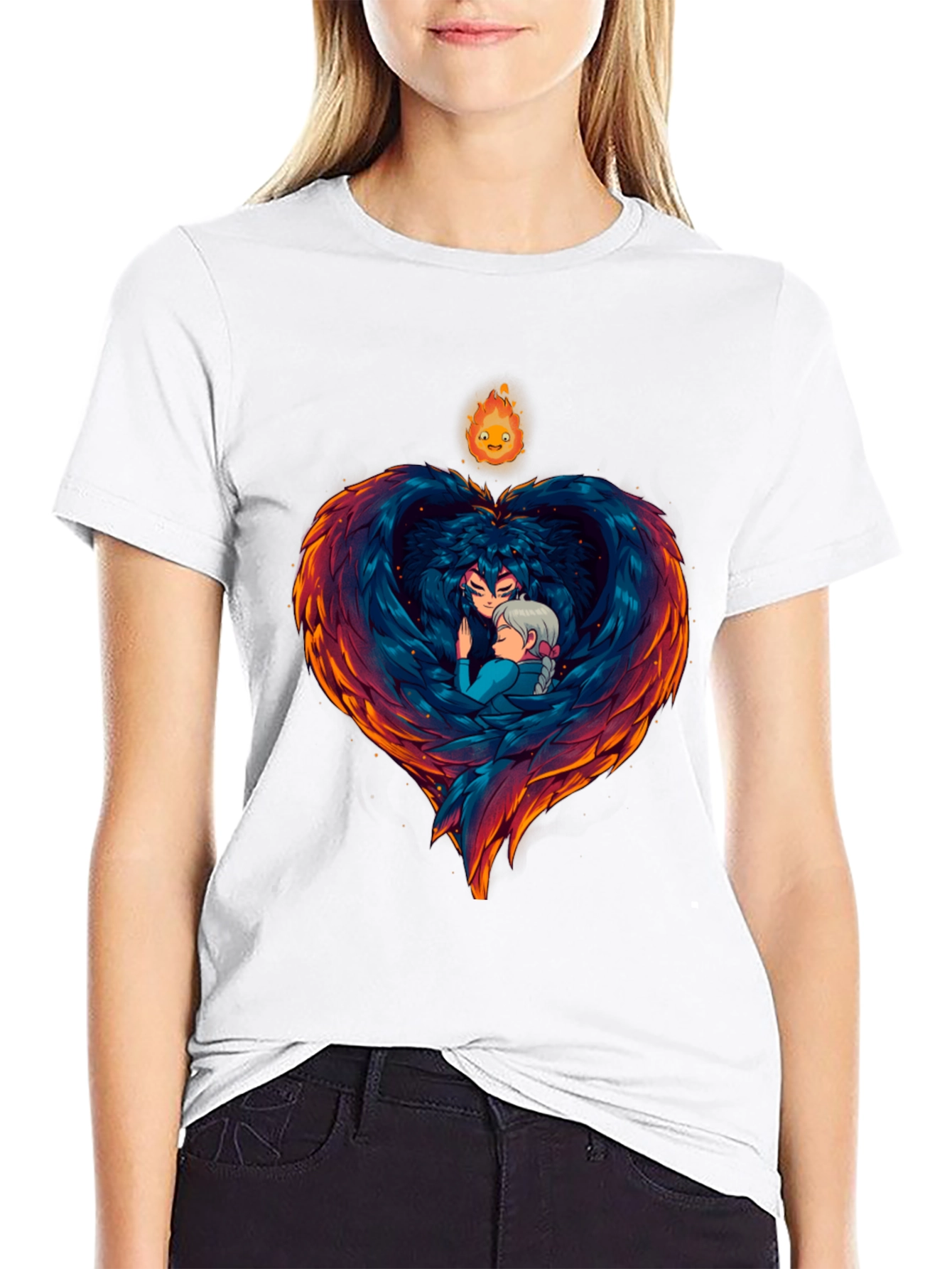 Howls Moving Castle Heart T-Shirt