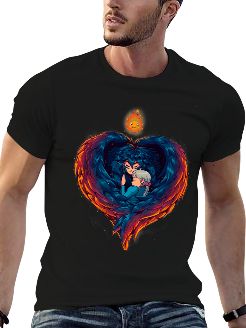 Howls Moving Castle Heart T-Shirt