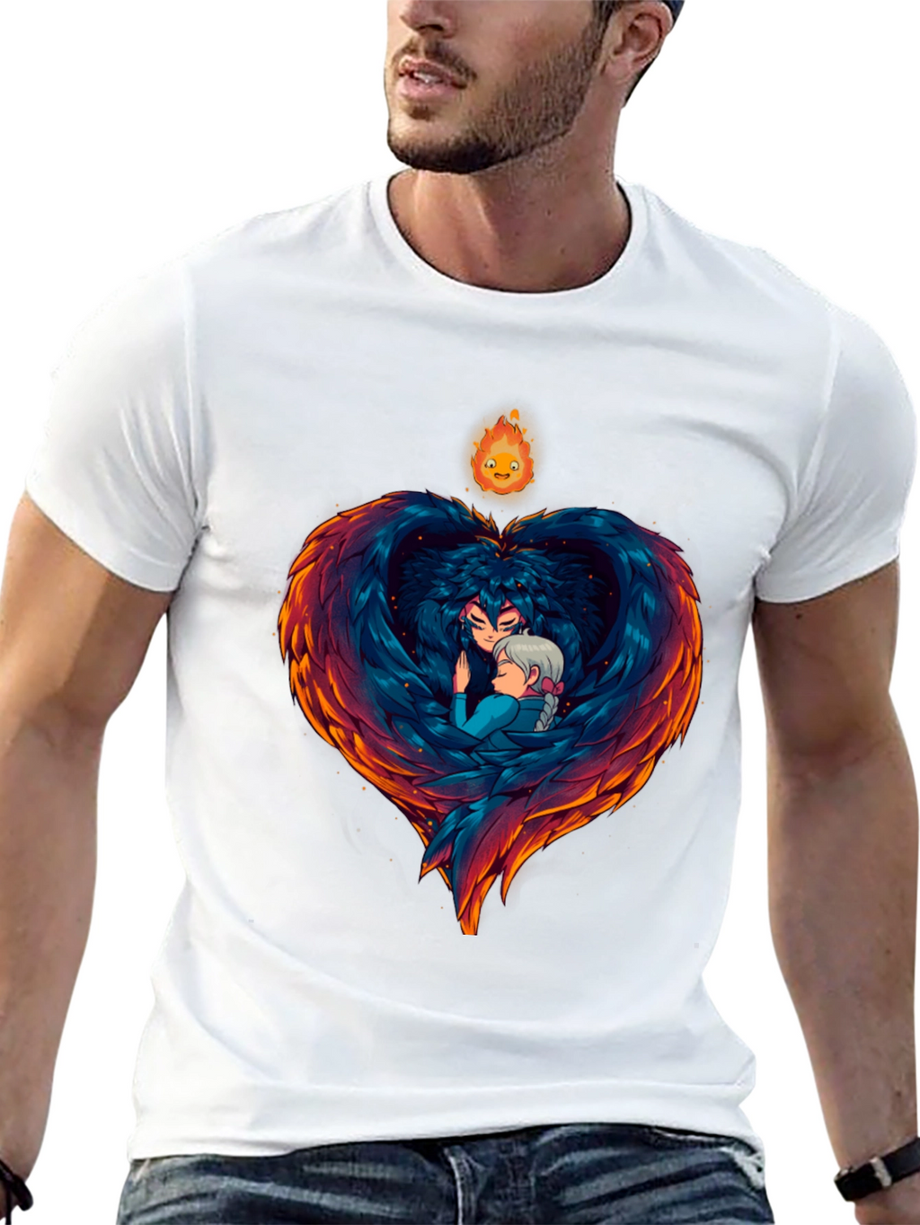 Howls Moving Castle Heart T-Shirt