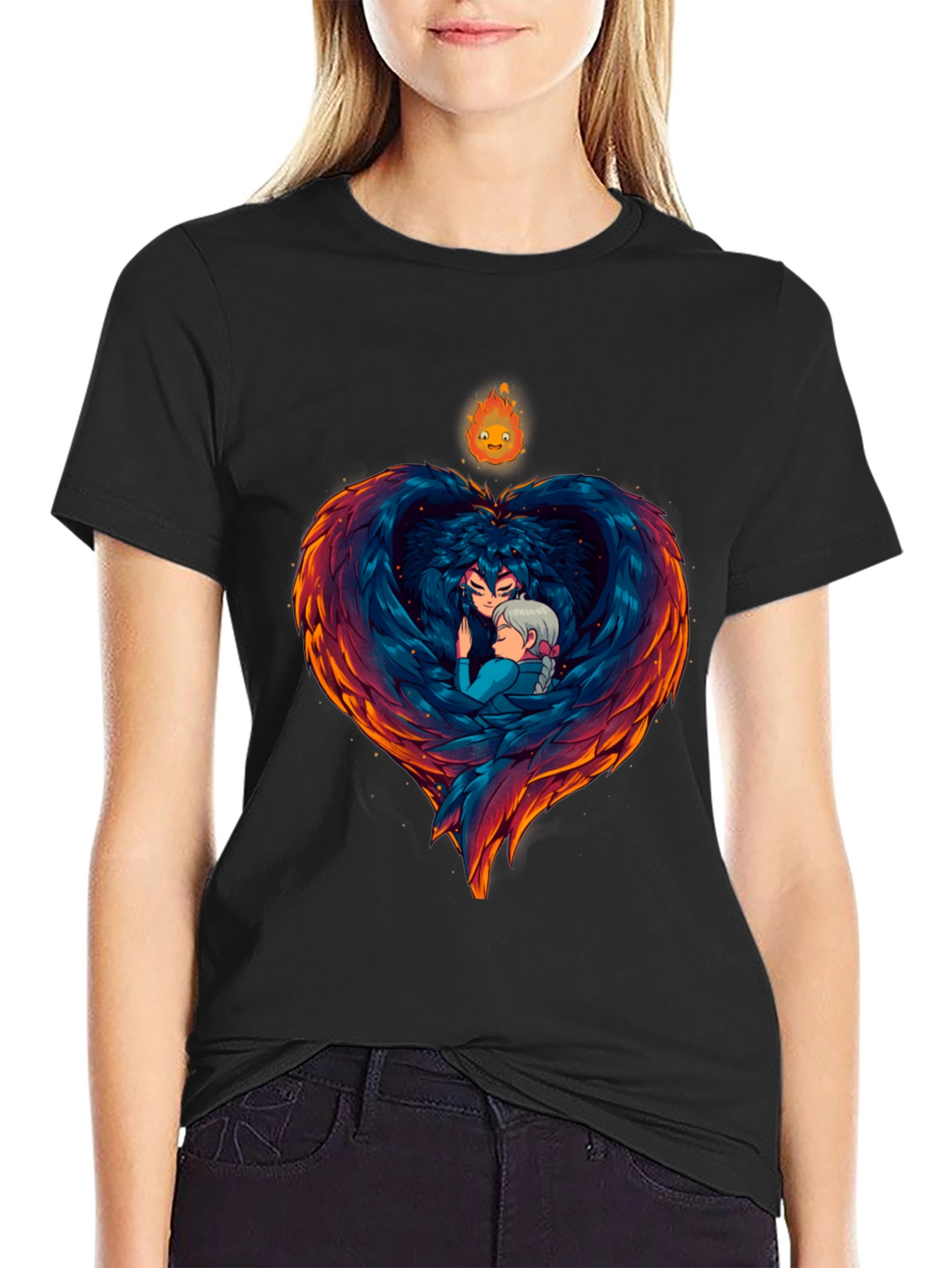 Howls Moving Castle Heart T-Shirt