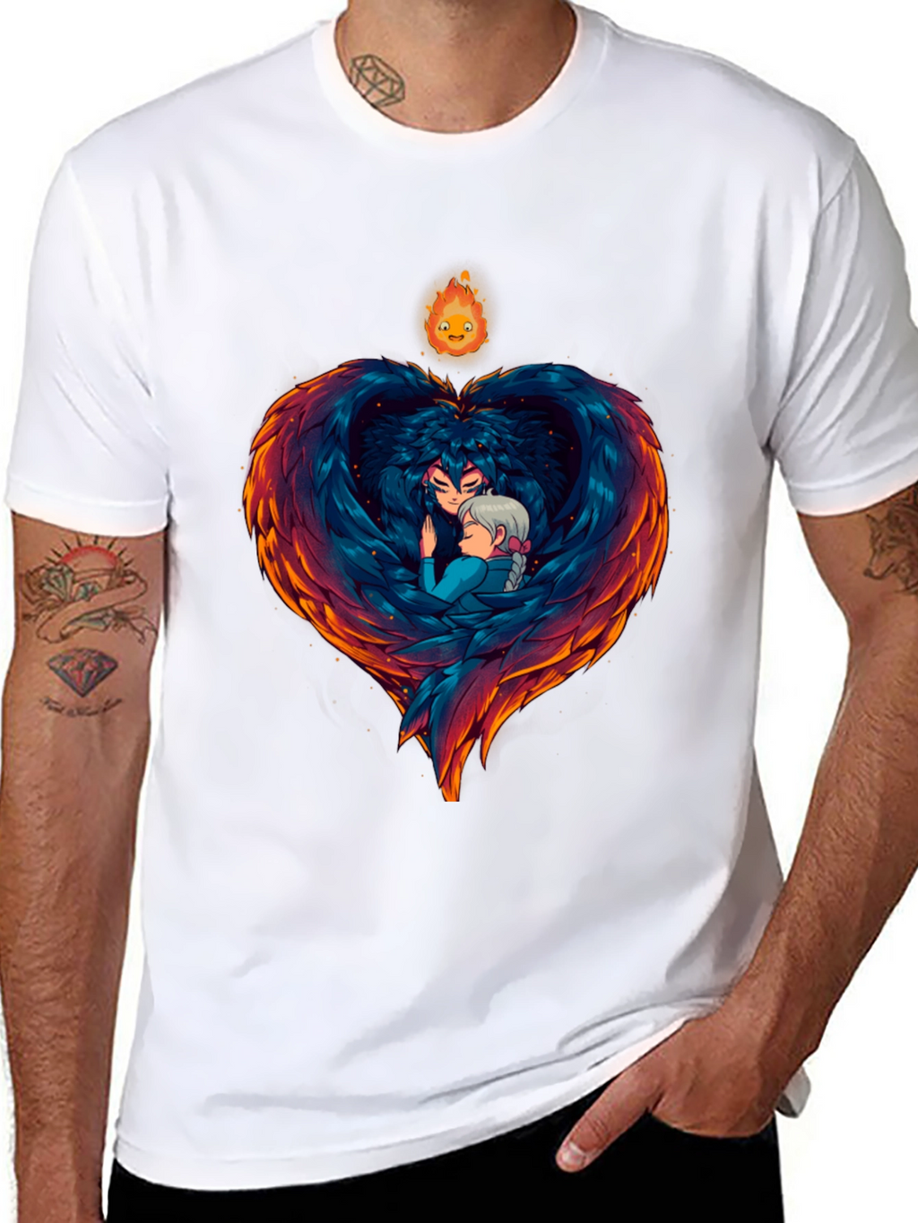 Howls Moving Castle Heart T-Shirt