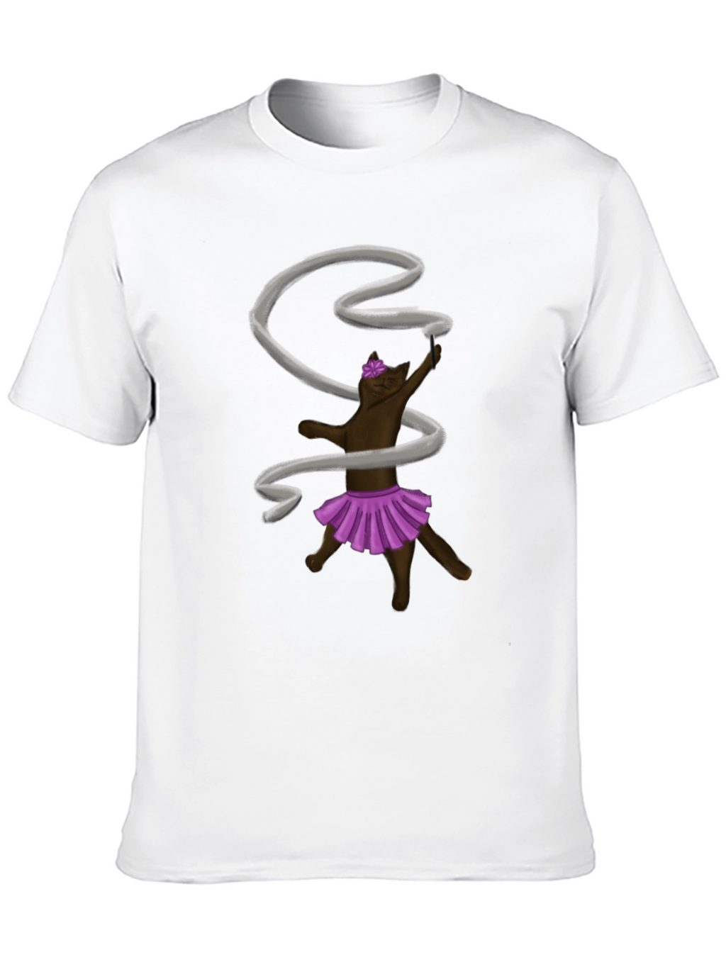 Rhythmic Gymnastics Cat T-Shirt