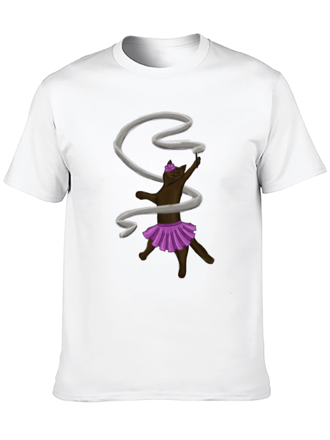 Rhythmic Gymnastics Cat T-Shirt