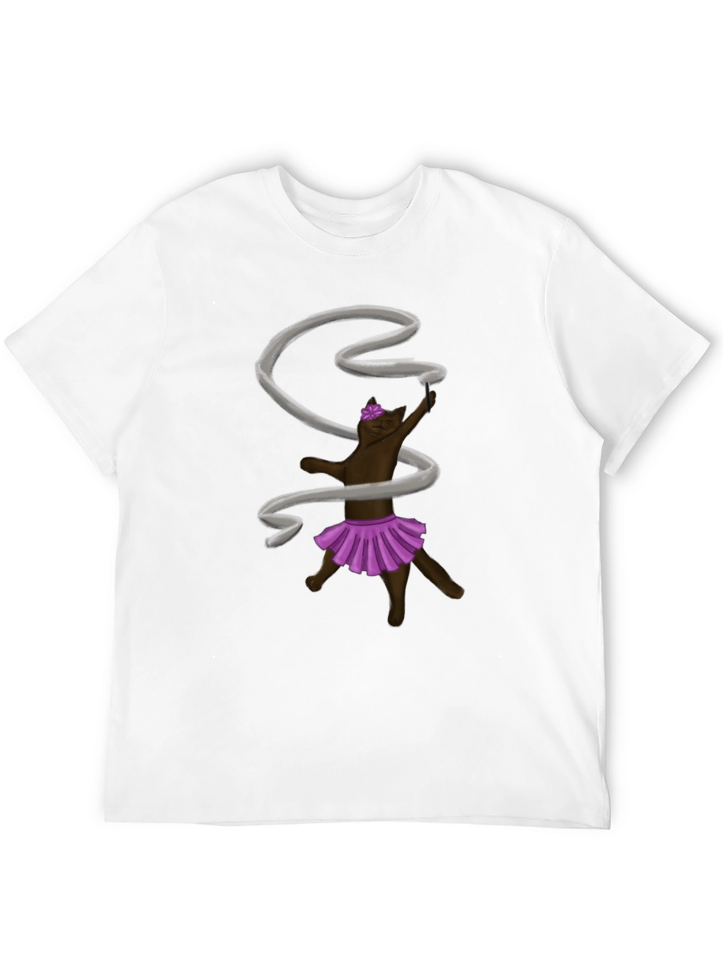 Rhythmic Gymnastics Cat T-Shirt