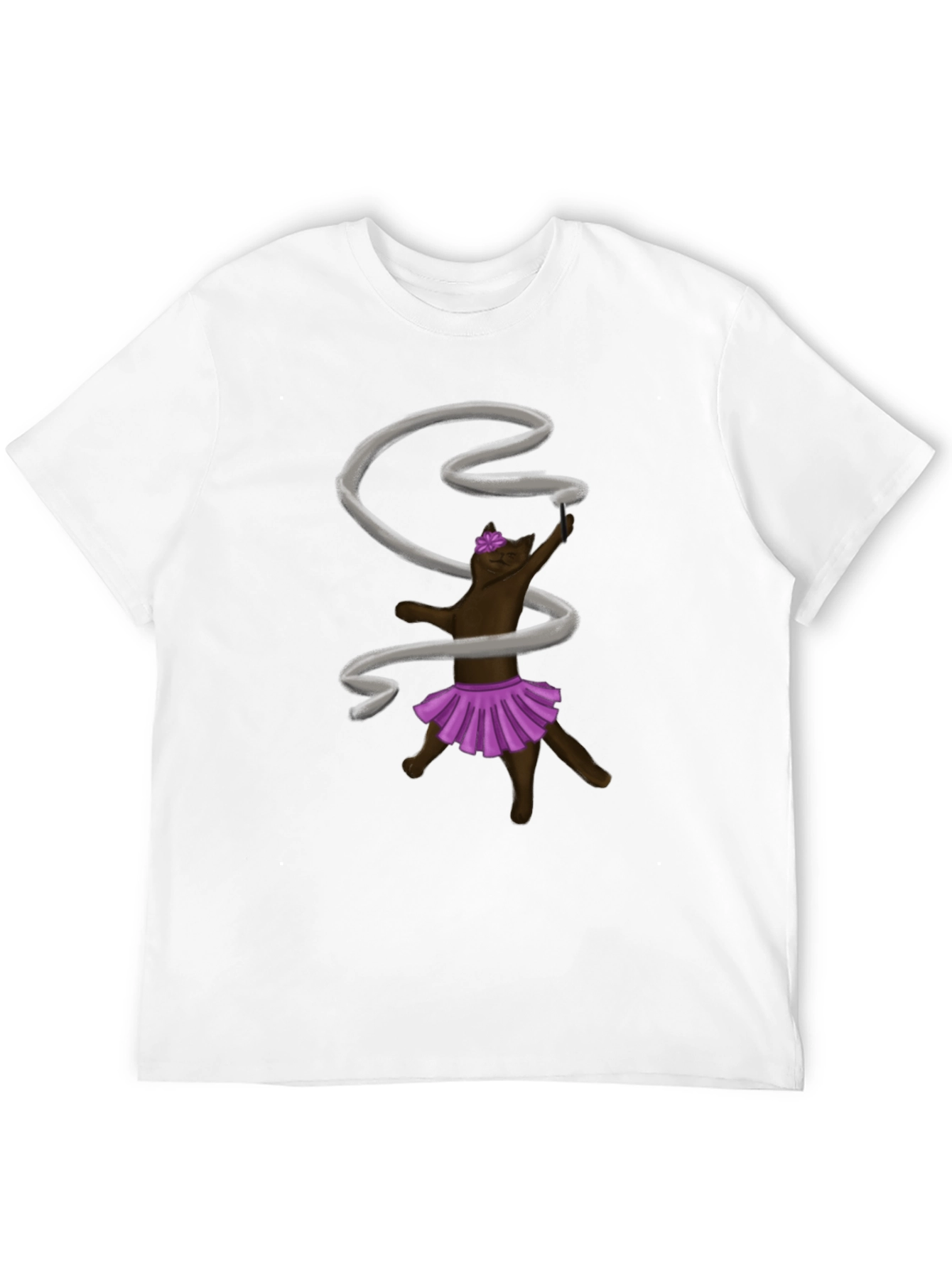 Rhythmic Gymnastics Cat T-Shirt
