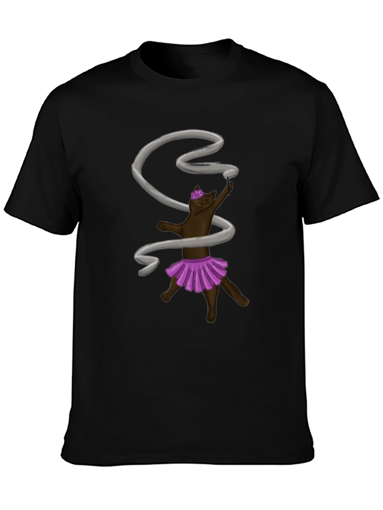 Rhythmic Gymnastics Cat T-Shirt
