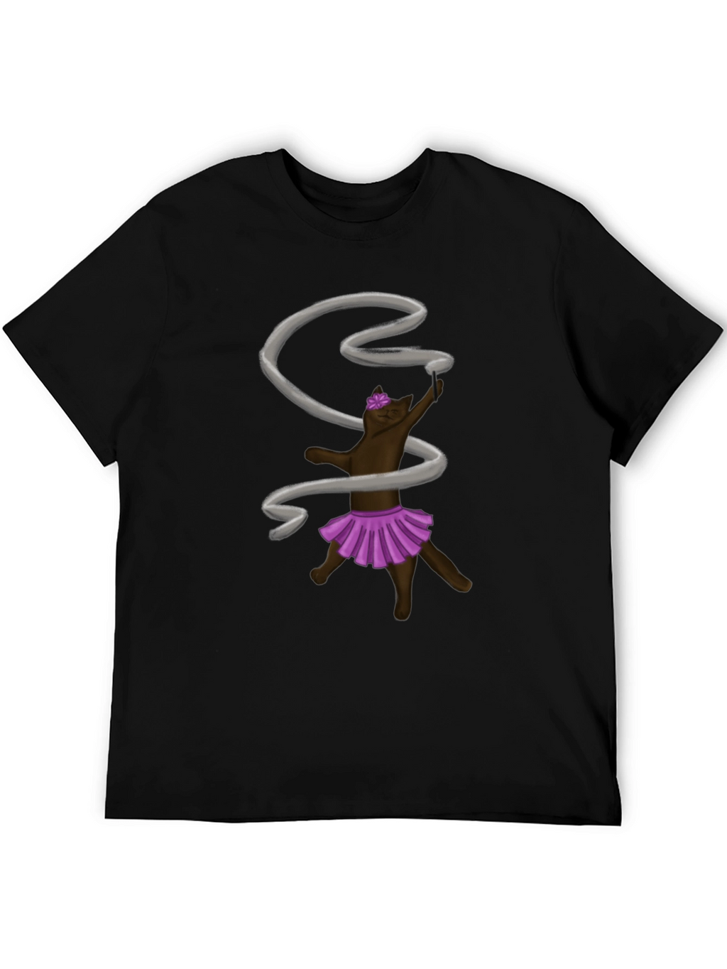 Rhythmic Gymnastics Cat T-Shirt