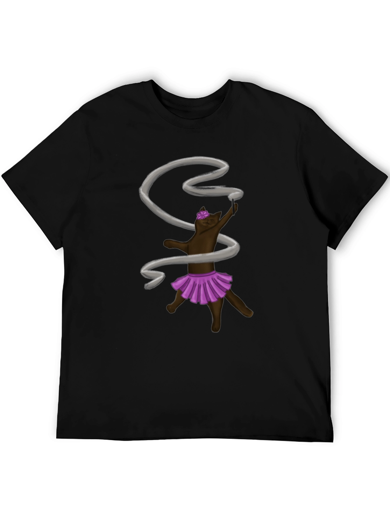 Rhythmic Gymnastics Cat T-Shirt