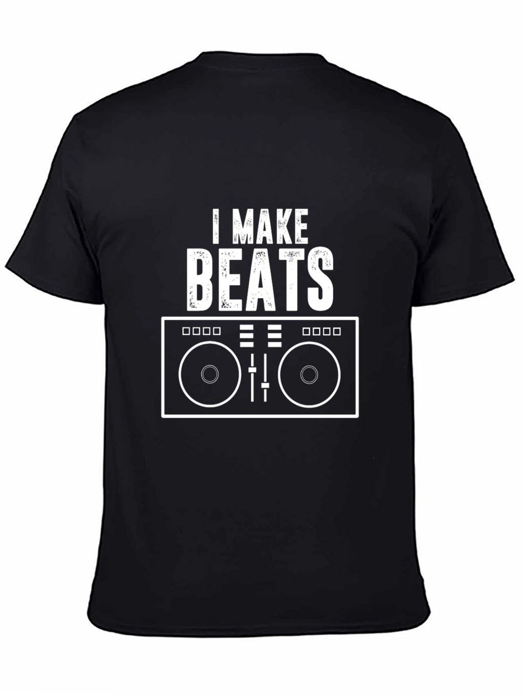 I Make Beats DJ Turntable Graphic T-Shirt