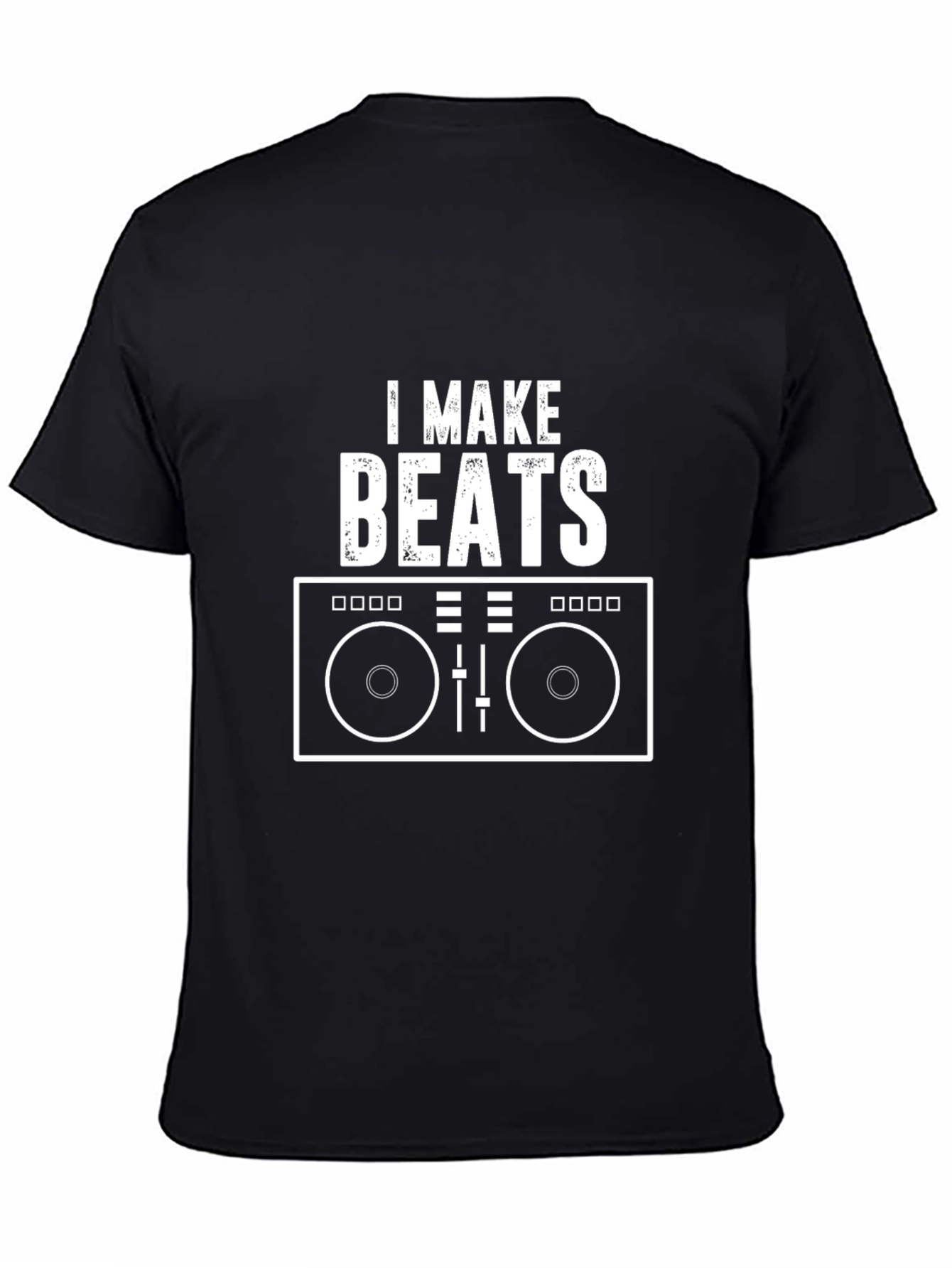 I Make Beats DJ Turntable Graphic T-Shirt