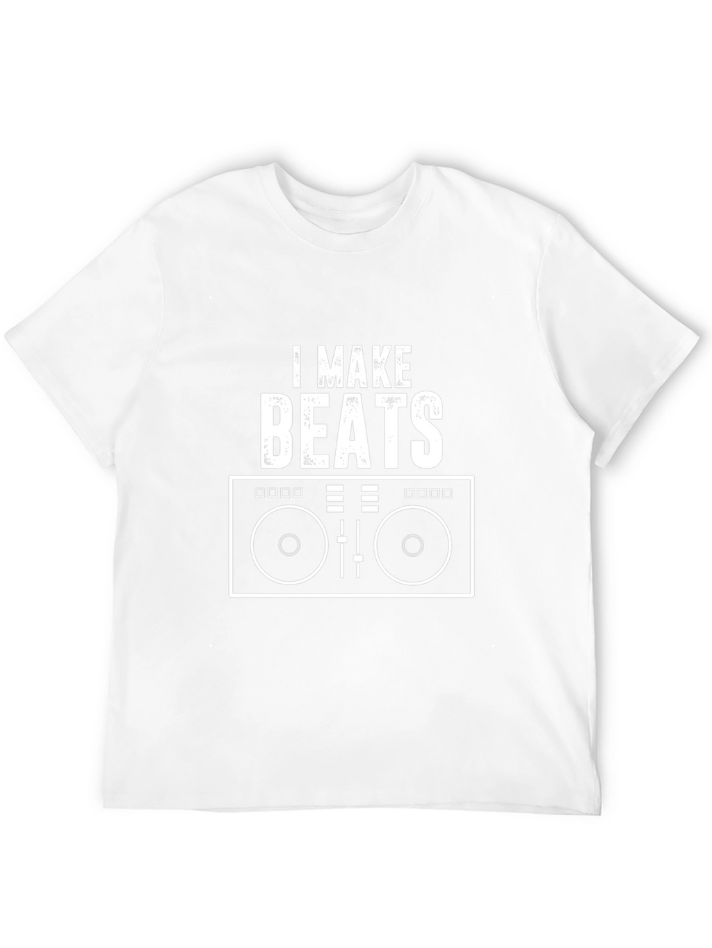 I Make Beats DJ Turntable Graphic T-Shirt
