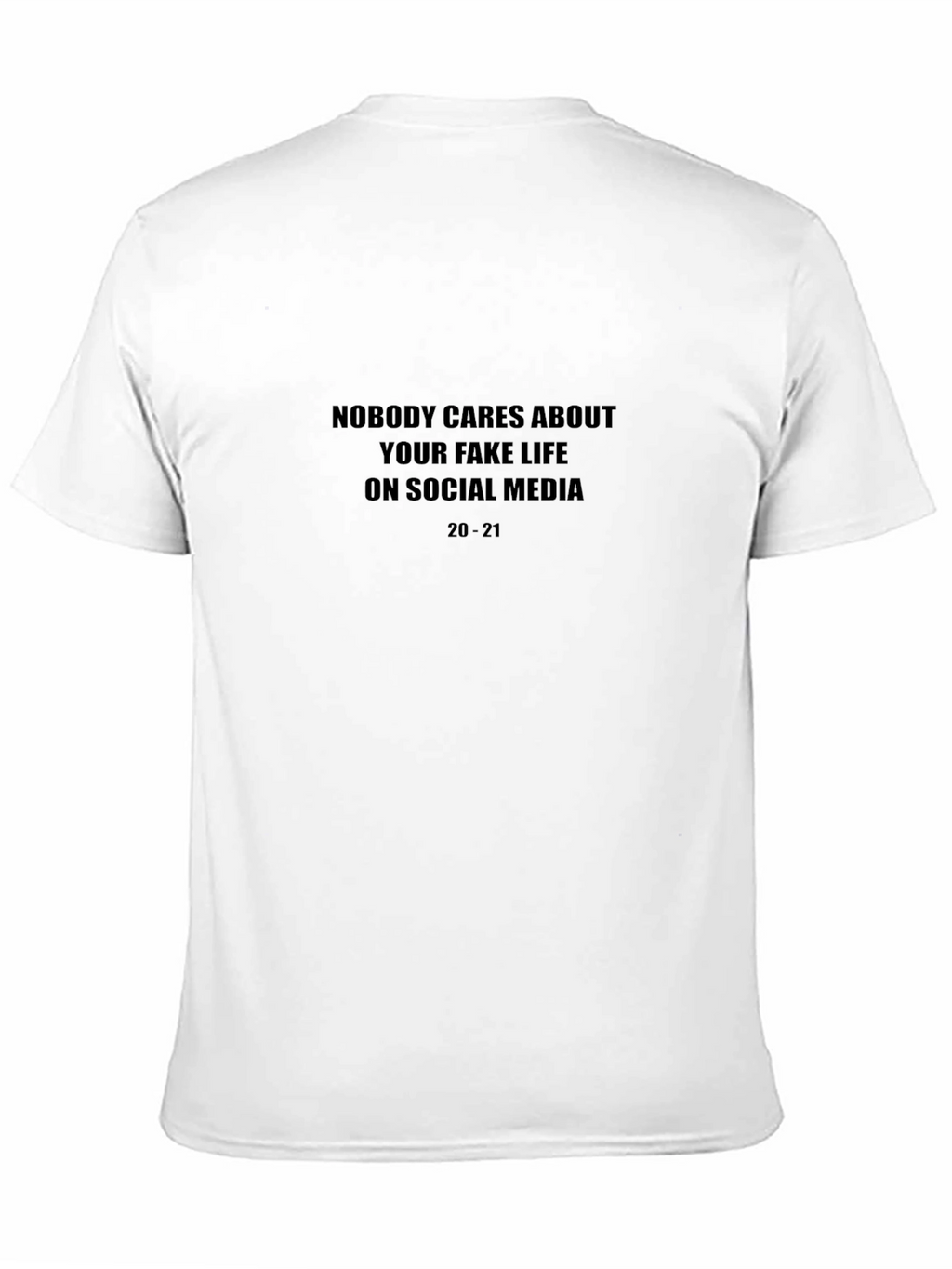 Social Media Sarcastic Graphic T-Shirt