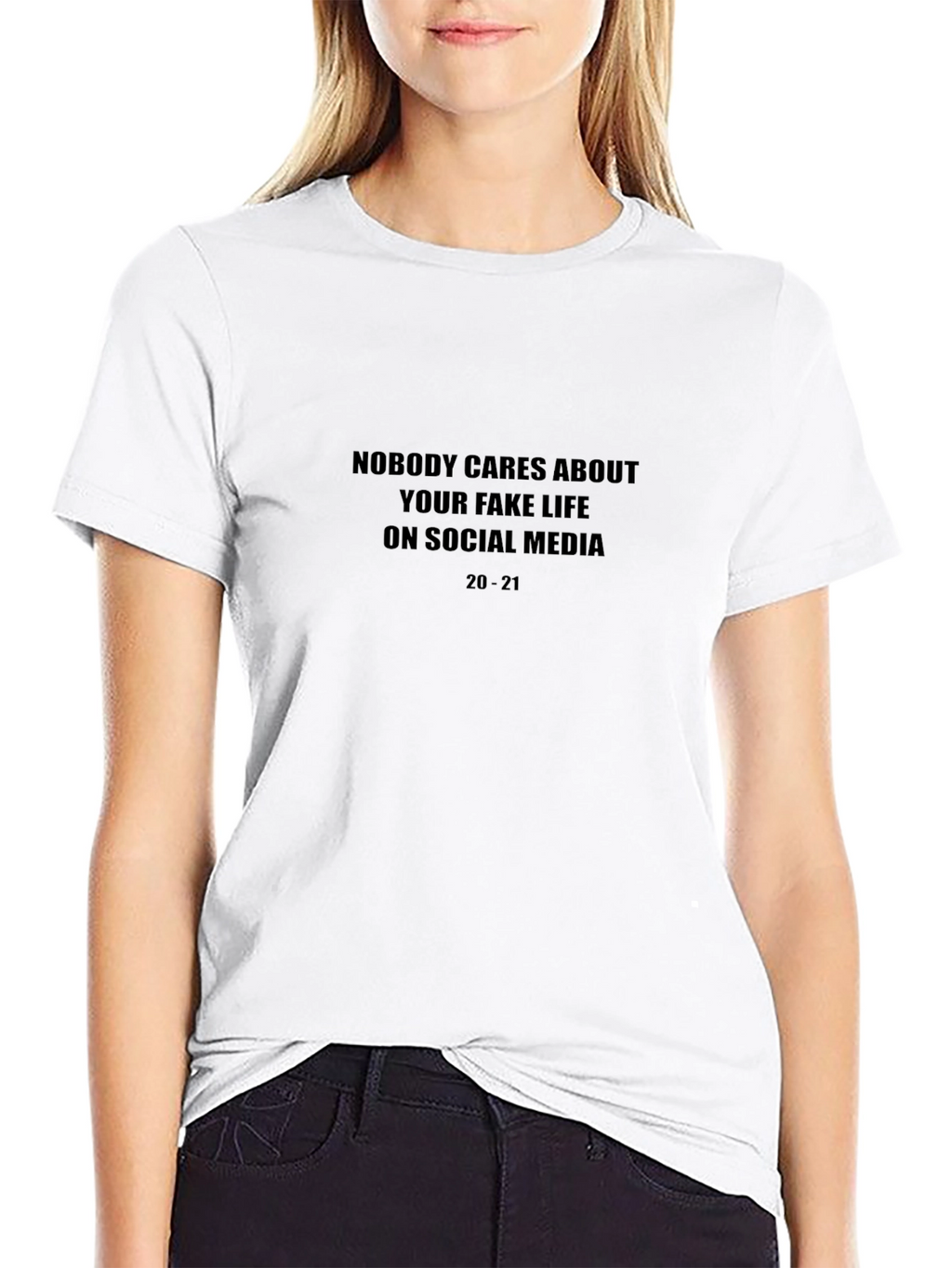 Social Media Sarcastic Graphic T-Shirt