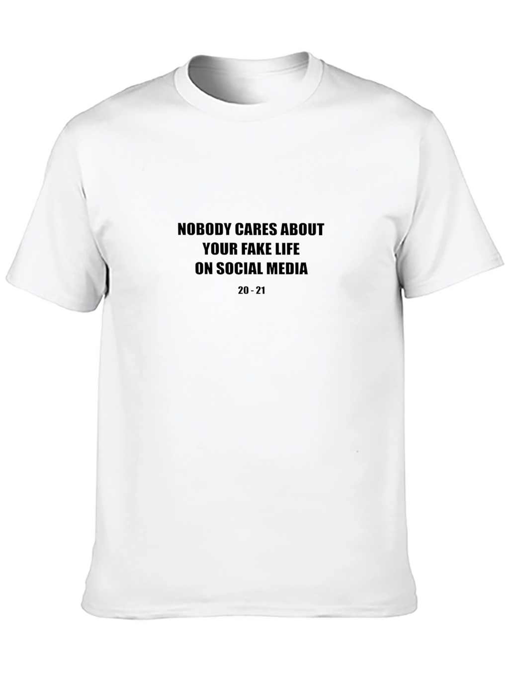 Social Media Sarcastic Graphic T-Shirt