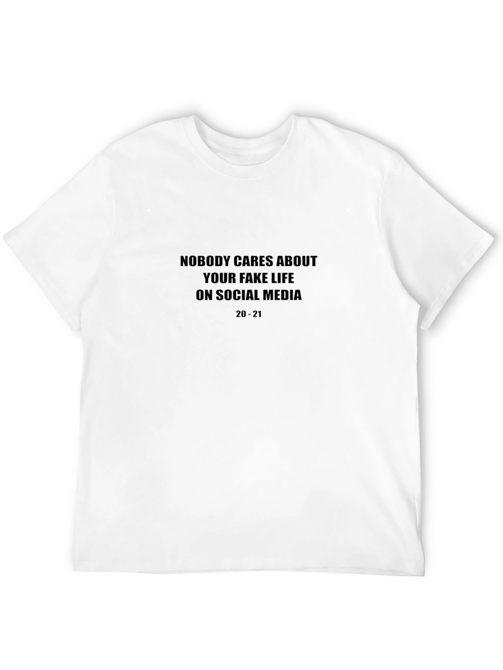 Social Media Sarcastic Graphic T-Shirt