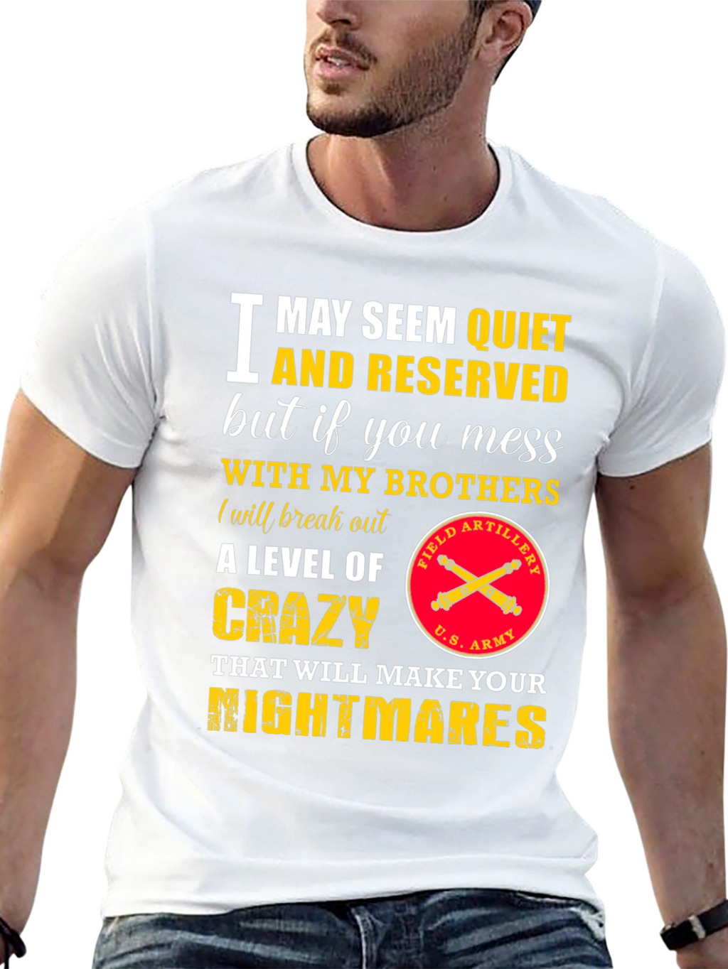 Quiet & Reserved T-Shirt: U.S. Army
