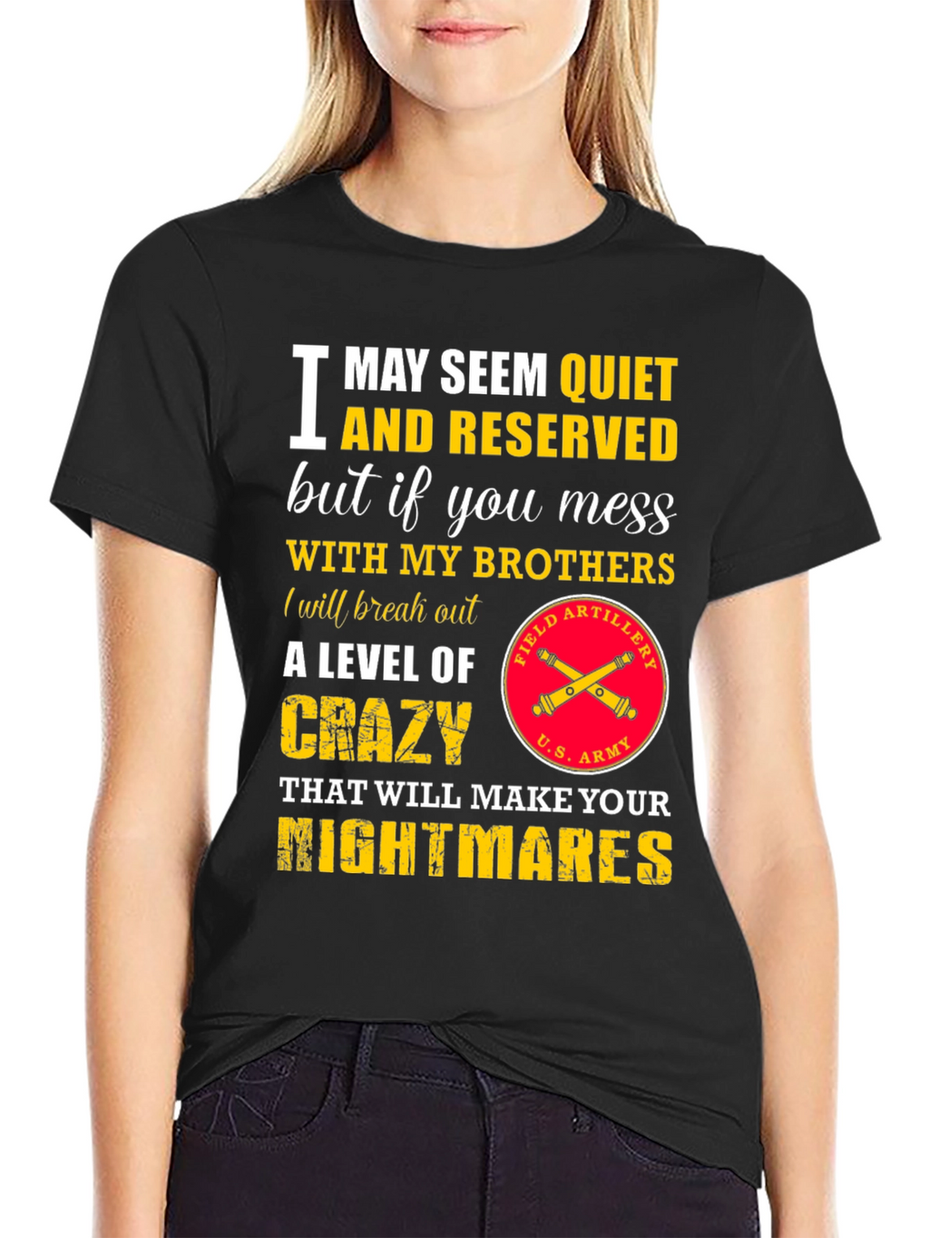 Quiet & Reserved T-Shirt: U.S. Army