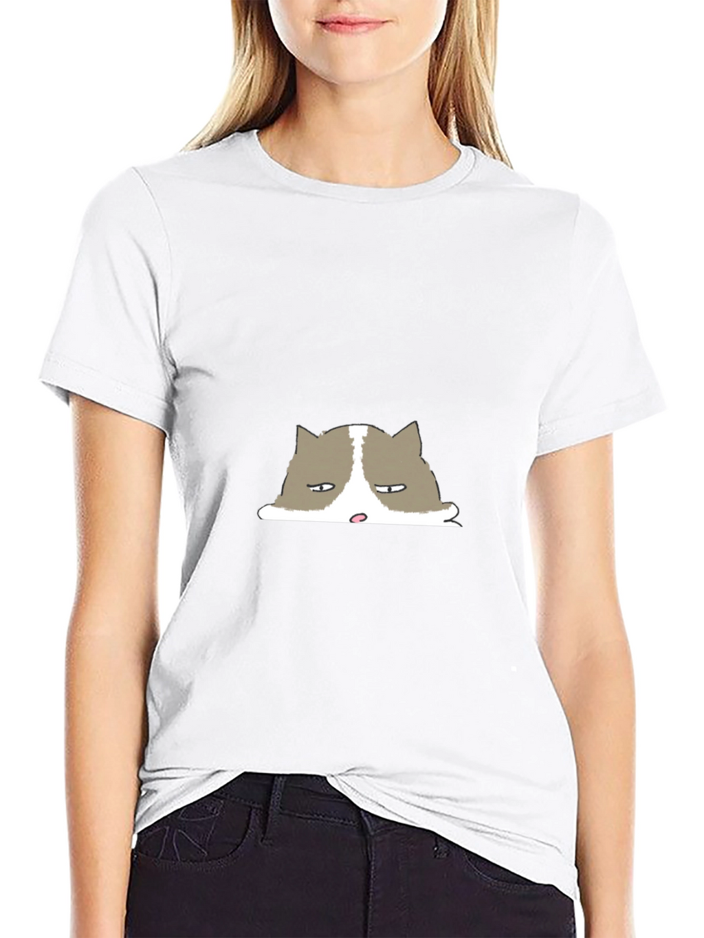 Grumpy Cat T-Shirt - Unisex Black Tee