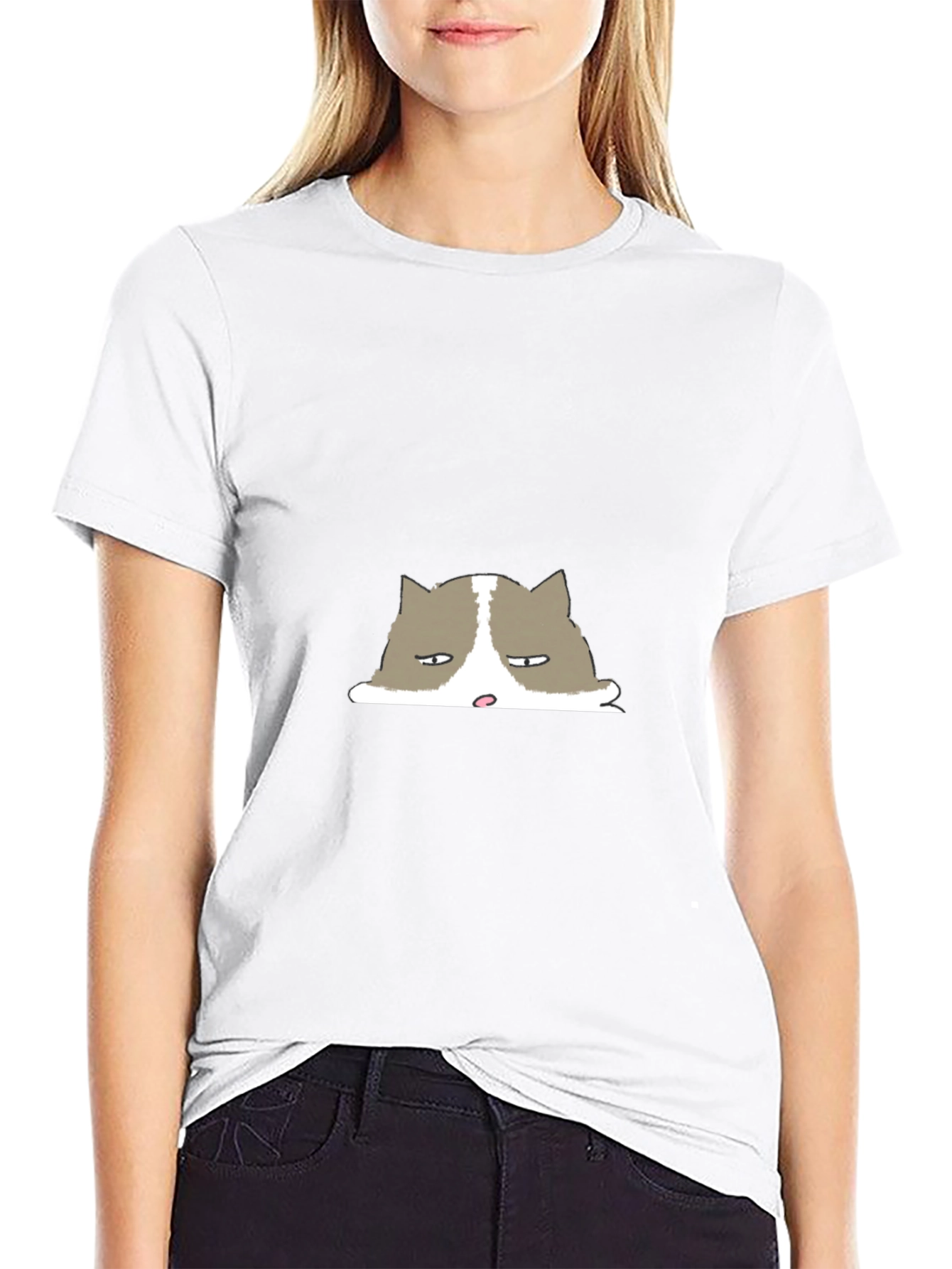 Grumpy Cat T-Shirt - Unisex Black Tee
