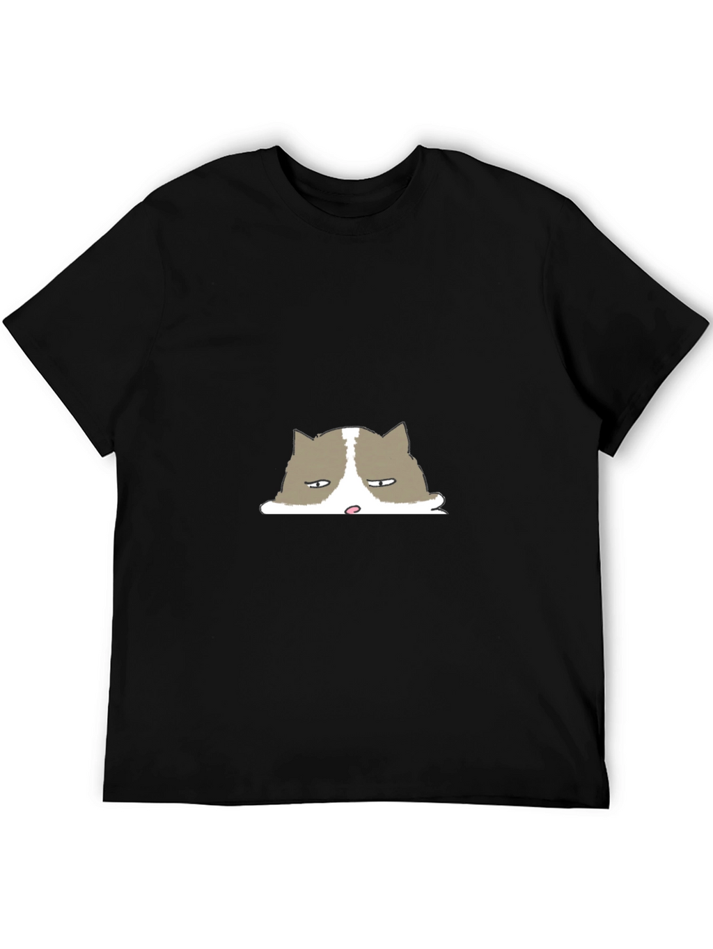 Grumpy Cat T-Shirt - Unisex Black Tee